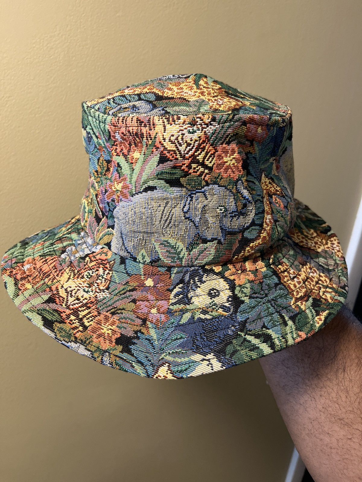 4x1111 4x1111 OG Safari Tapestry Bucket Hat Size ONE SIZE - 1 Thumbnail