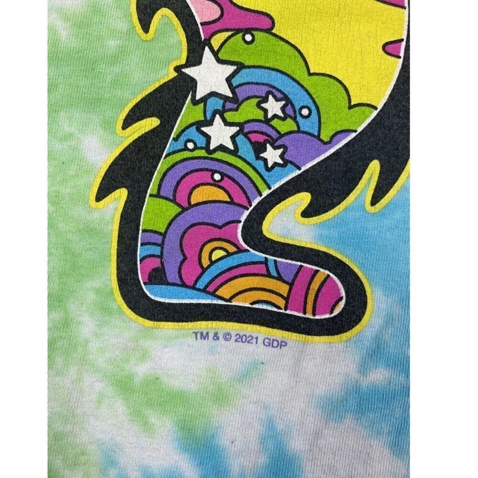 Liquid Blue LIQUID BLUE Grateful Dead Bear Psychedelic Sunrise Tee Size M / US 6-8 / IT 42-44 - 5 Thumbnail
