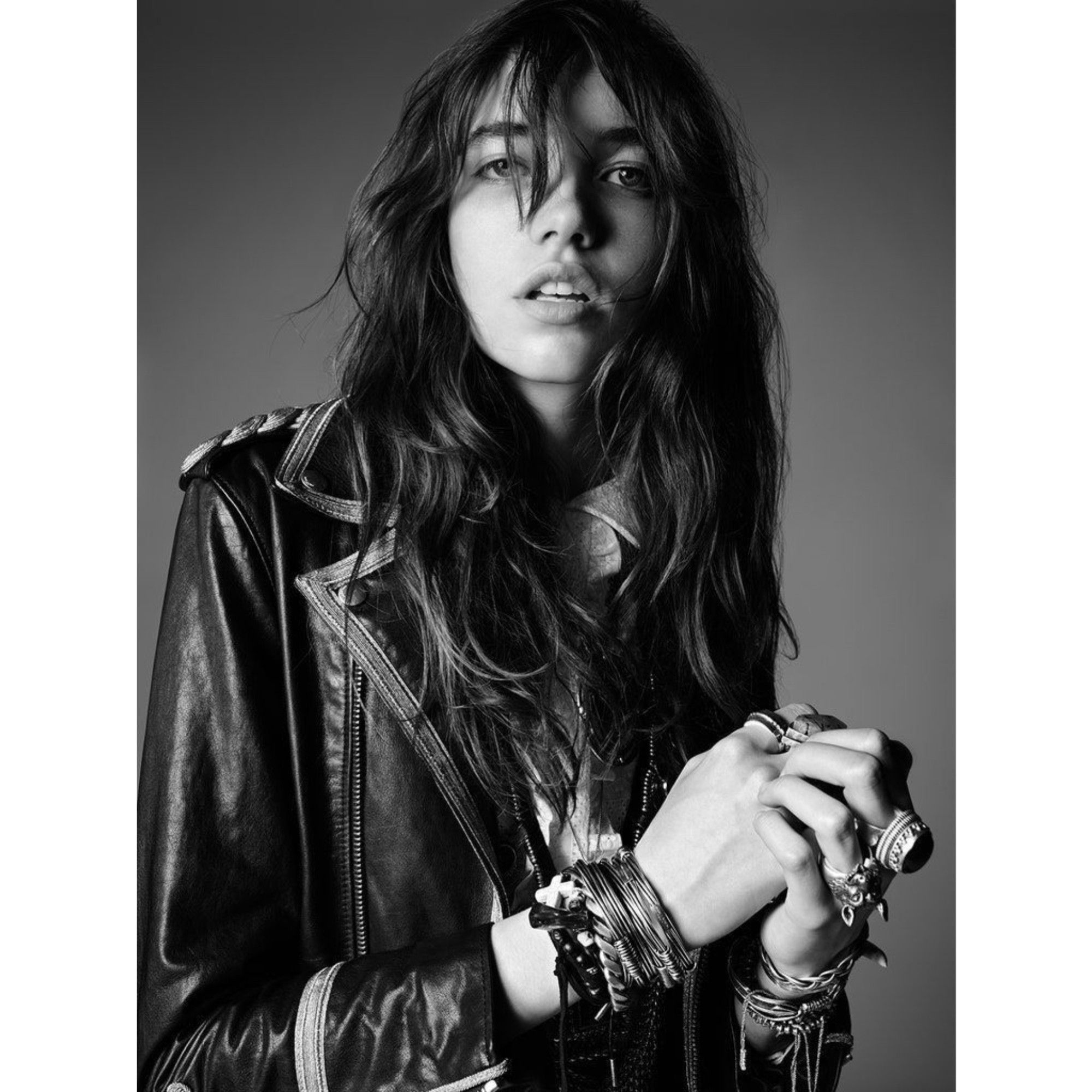 Saint Laurent Paris Saint Laurent Paris SS15 "Psych Rock" Officer Leather Jacket Size XS / US 0-2 / IT 36-38 - 2 Thumbnail