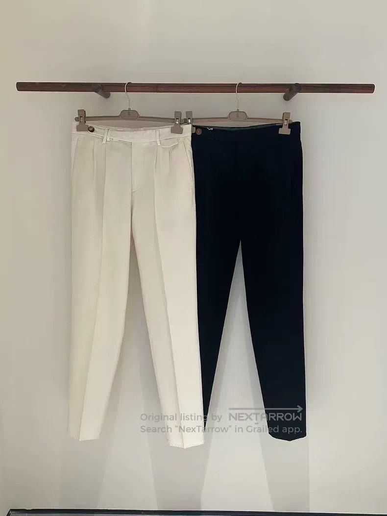 Brunello Cucinelli Brunello Cucinelli Cotton casual pants Size US 30 / EU 46 - 1 Thumbnail