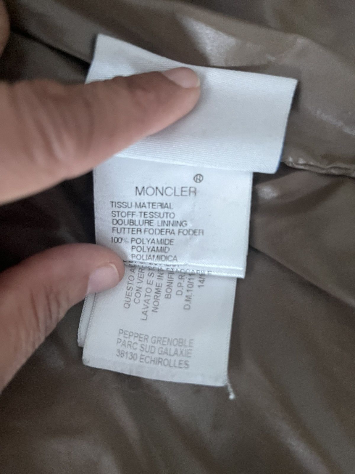 Moncler Dark Brown Moncler HEAVY down - 4 pocket Size US S / EU 44-46 / 1 - 16 Thumbnail