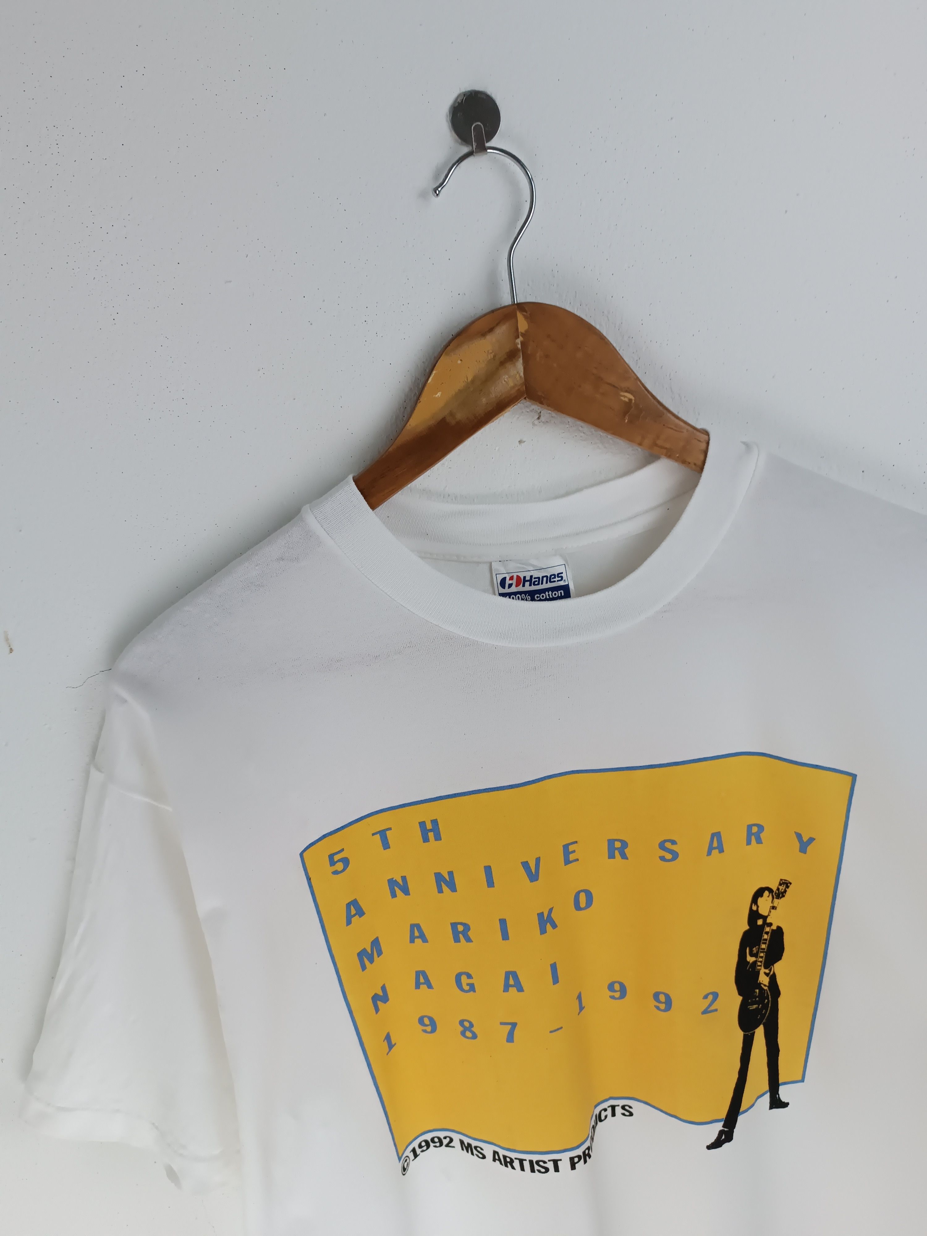 Vintage VINTAGE '92 MARIKO NAGAI ANNIVERSARY JAPANESE SINGER Size US L / EU 52-54 / 3 - 5 Thumbnail