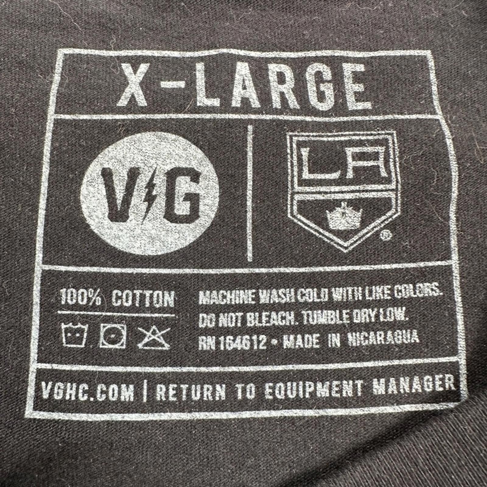 Other Los Angeles Kings T Shirt Mens XL Black VGHC Short Sleeve Size US XL / EU 56 / 4 - 4 Thumbnail
