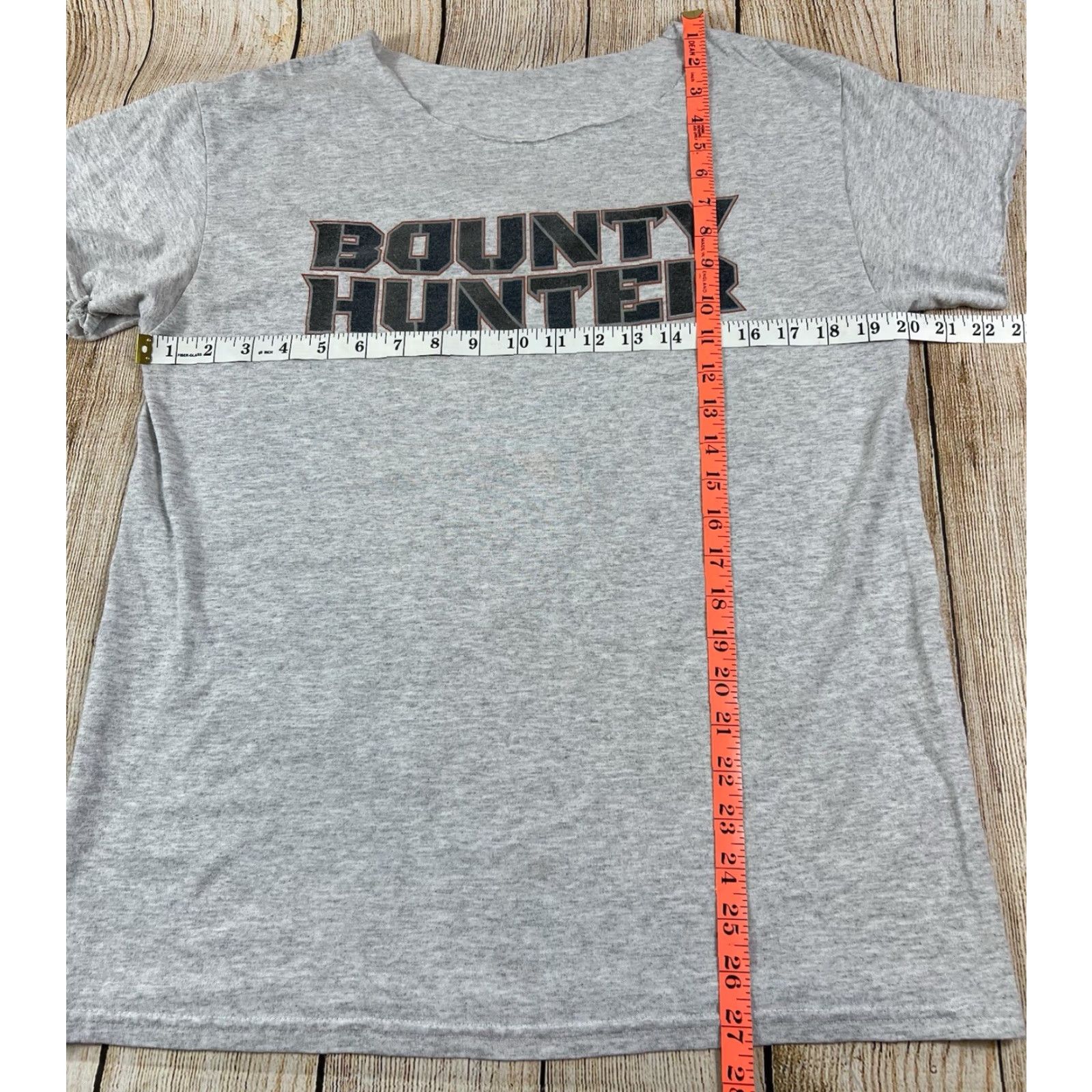 Vintage Bounty Hunter Monster Jam T Shirt Medium Unisex Adults Gray Short Sleeve Sports Outdoor Size US M / EU 48-50 / 2 - 3 Thumbnail
