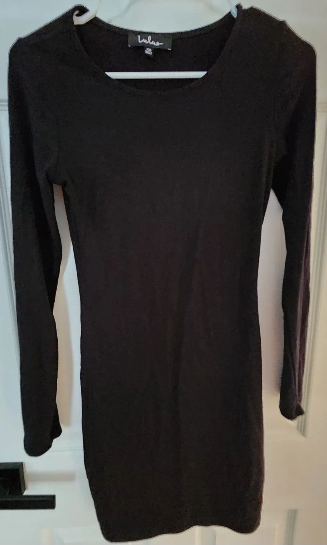 Other Women's Lulus Comeback Baby Black Bodycon Mini Dress Size XS Size XS / US 0-2 / IT 36-38 - 1 Thumbnail