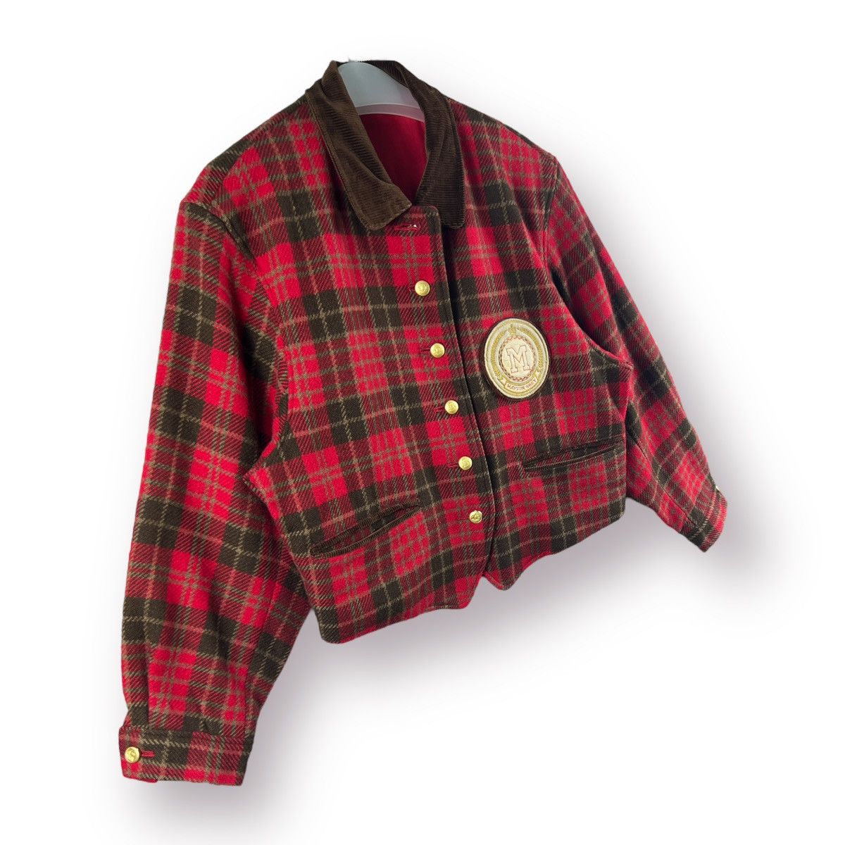 Other 🔥 BONDAGE TARTAN Nemeth inspired CROPPED JACKET Size L / US 10 / IT 46 - 3 Thumbnail