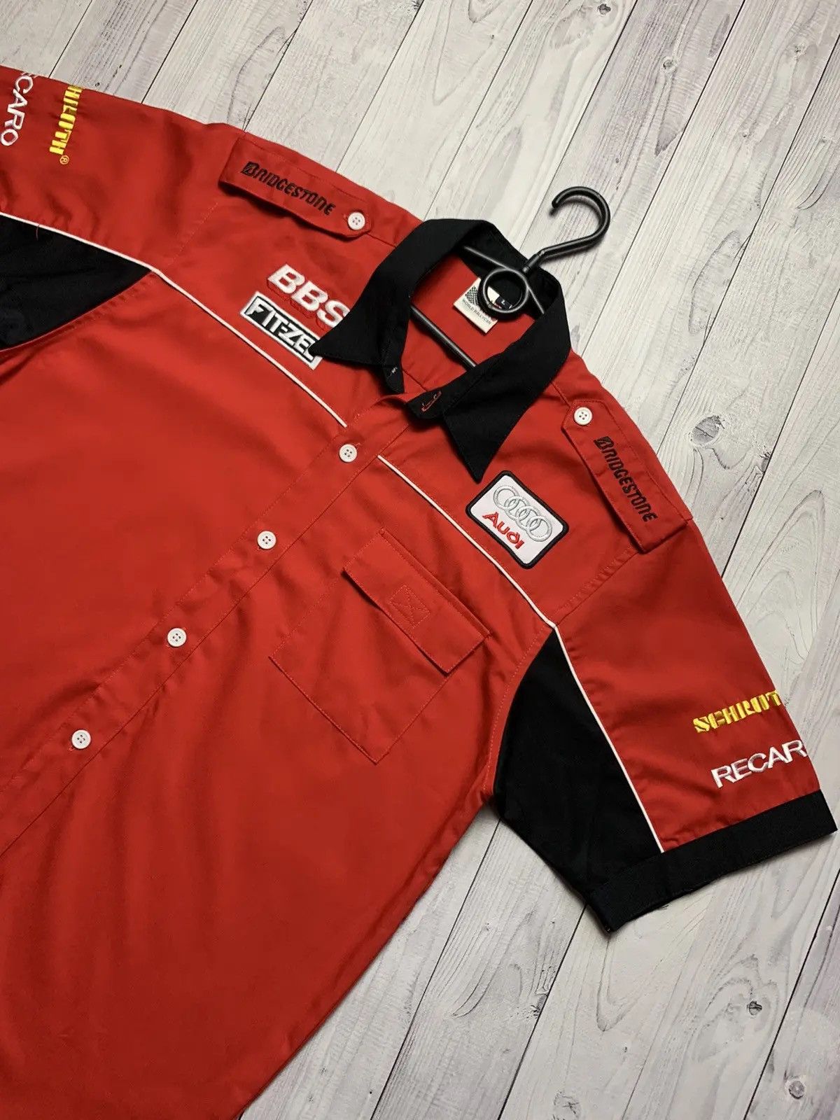 Audi Vintage Racing shirt AUDI Bridgestone size M/L Size US M / EU 48-50 / 2 - 3 Thumbnail