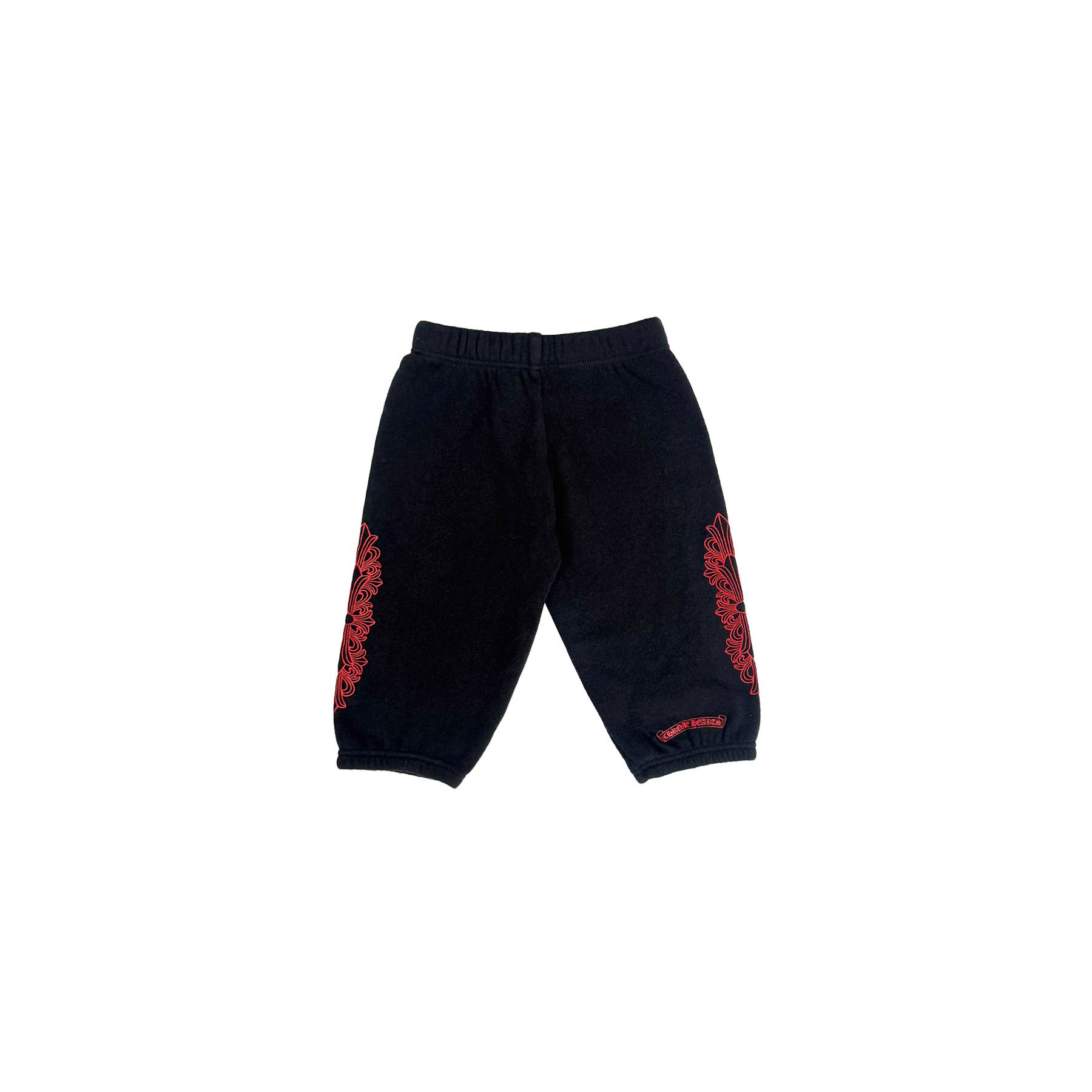 Chrome Hearts Chrome Hearts Red Horseshoe Cross Print Sweatpants For Kids Size US 26 / EU 42 - 2 Thumbnail
