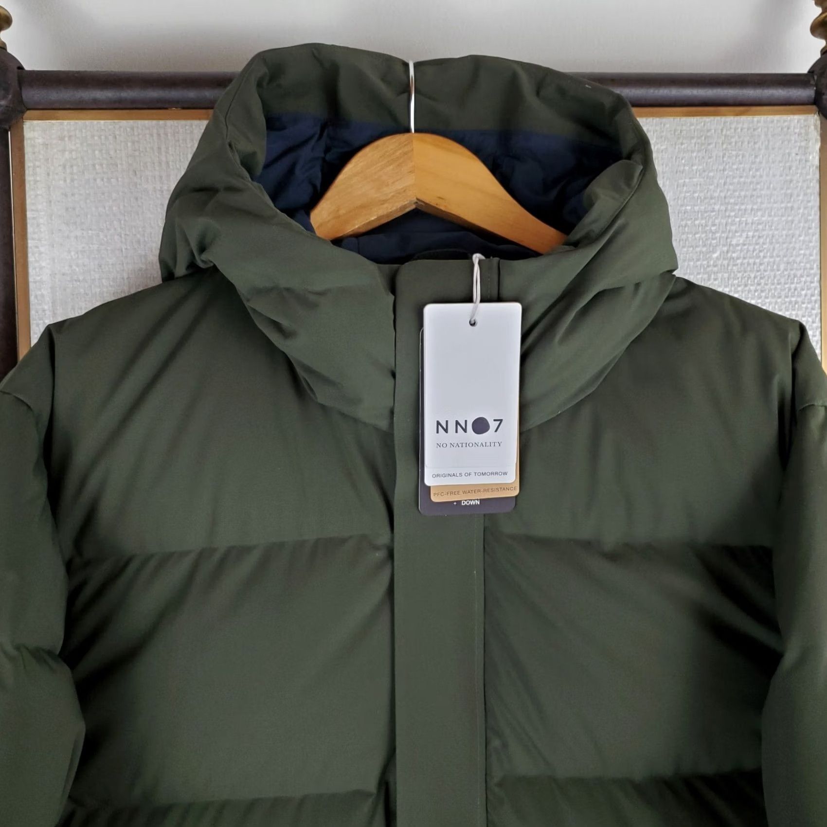 NN07 NN07 Golf 8181 Jacket Mens 2XL Green Down 700 Fill Waterproof Windproof Hooded Coat Puffer Size US XXL / EU 58 / 5 - 5 Thumbnail