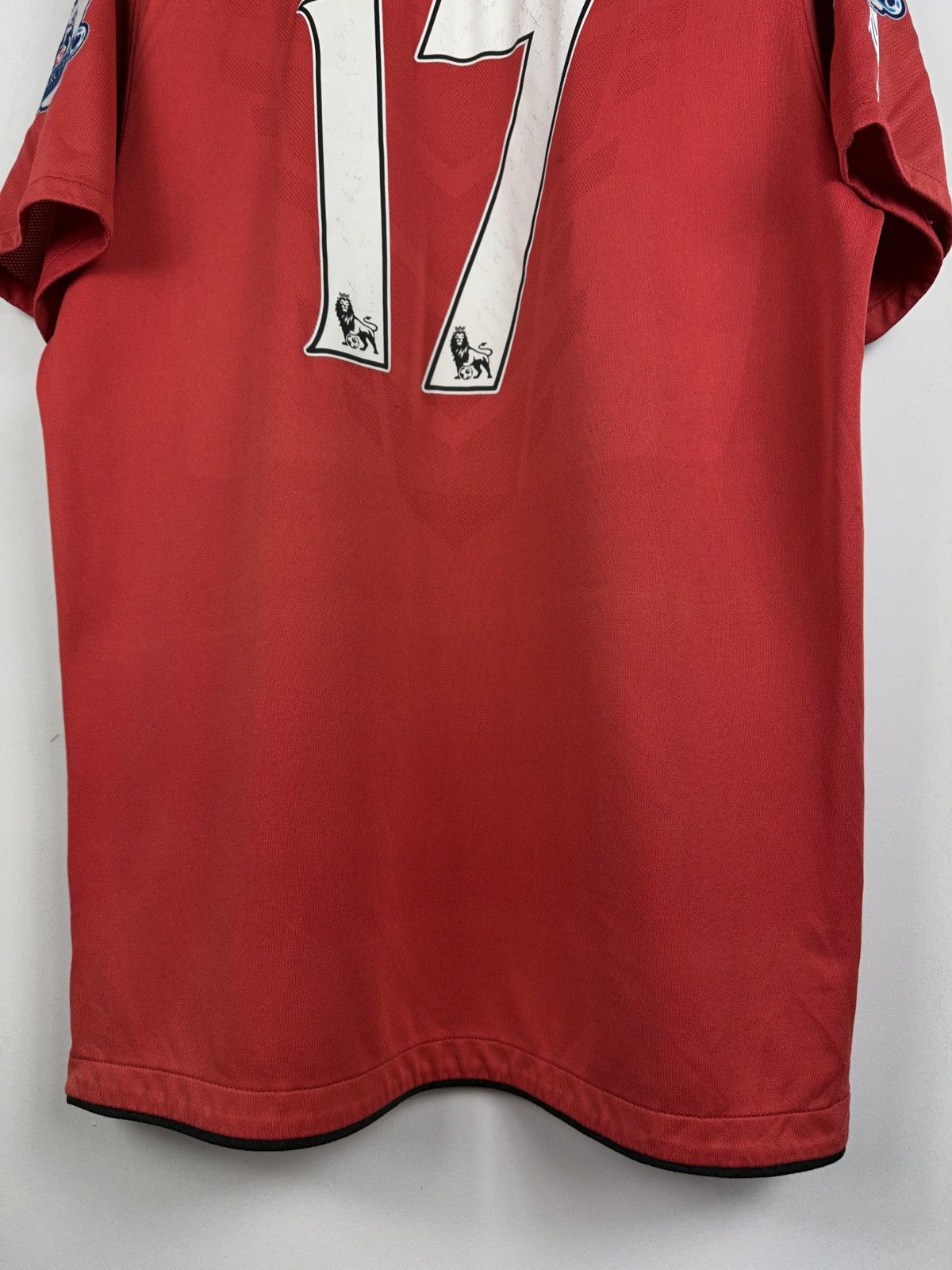 Nike Nani #17 2010-11 Nike Manchester United Soccer Jersey Size US L / EU 52-54 / 3 - 4 Thumbnail