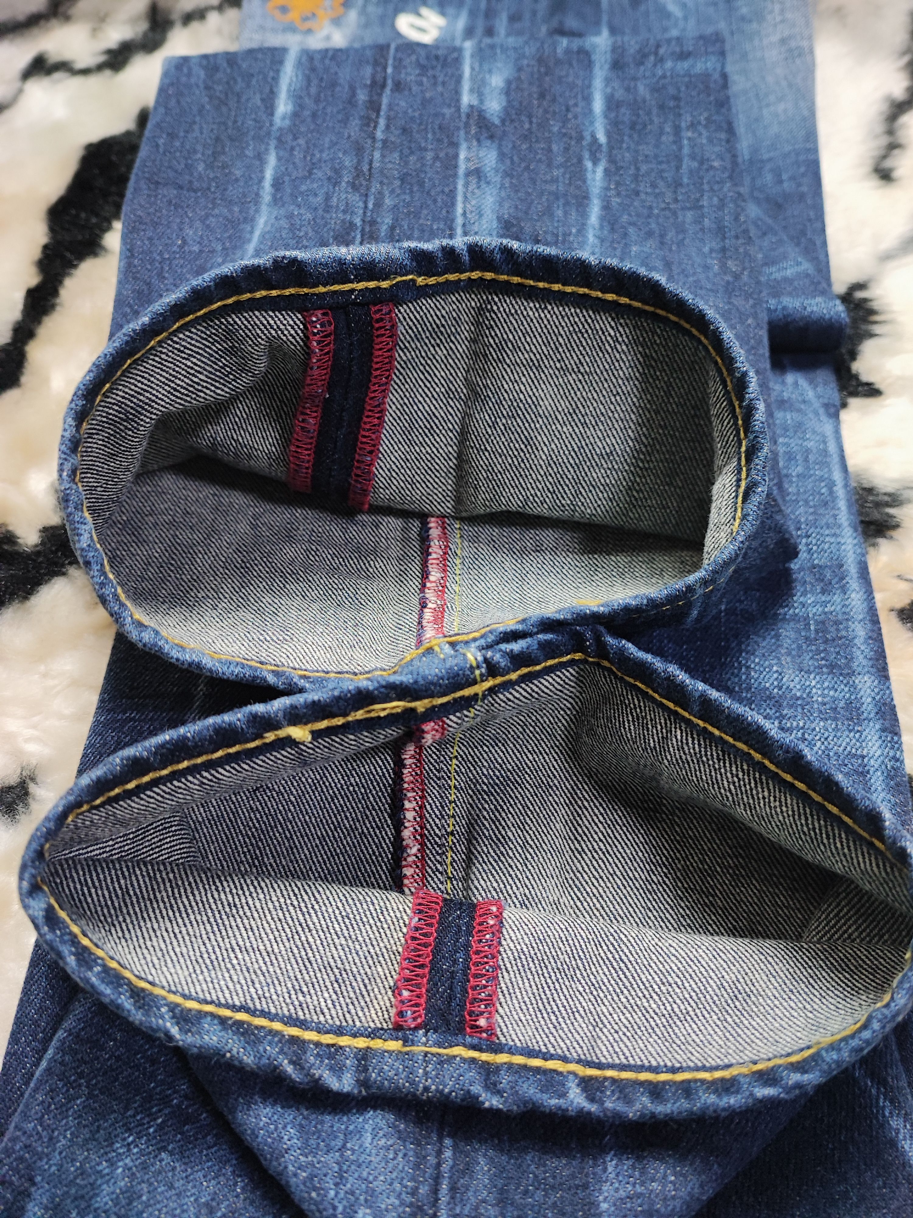 If Six Was Nine × Japanese Brand KURA DENIM JEANS EMBROIDERY DESIGN Size US 28 / EU 44 - 24 Thumbnail