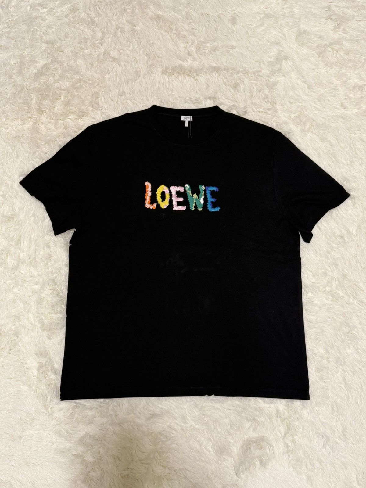 Loewe Loewe Black T-shirt Size US XXL / EU 58 / 5 - 2 Thumbnail