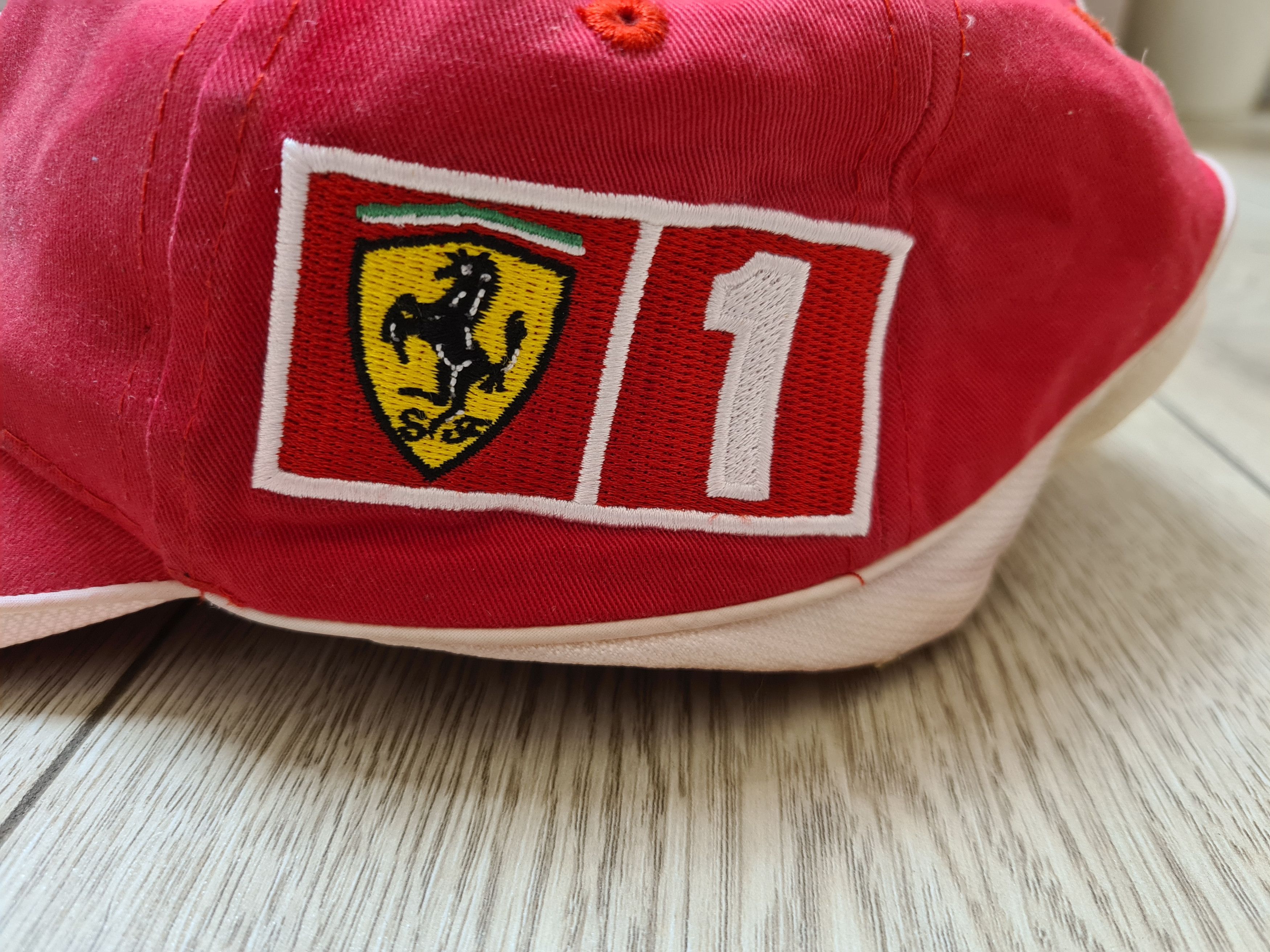 Ferrari × Formula 1 FERRARI CAP VINTAGE MICHAEL SCHUMACHER CAP FORMULA 1 CAP Size ONE SIZE - 8 Thumbnail