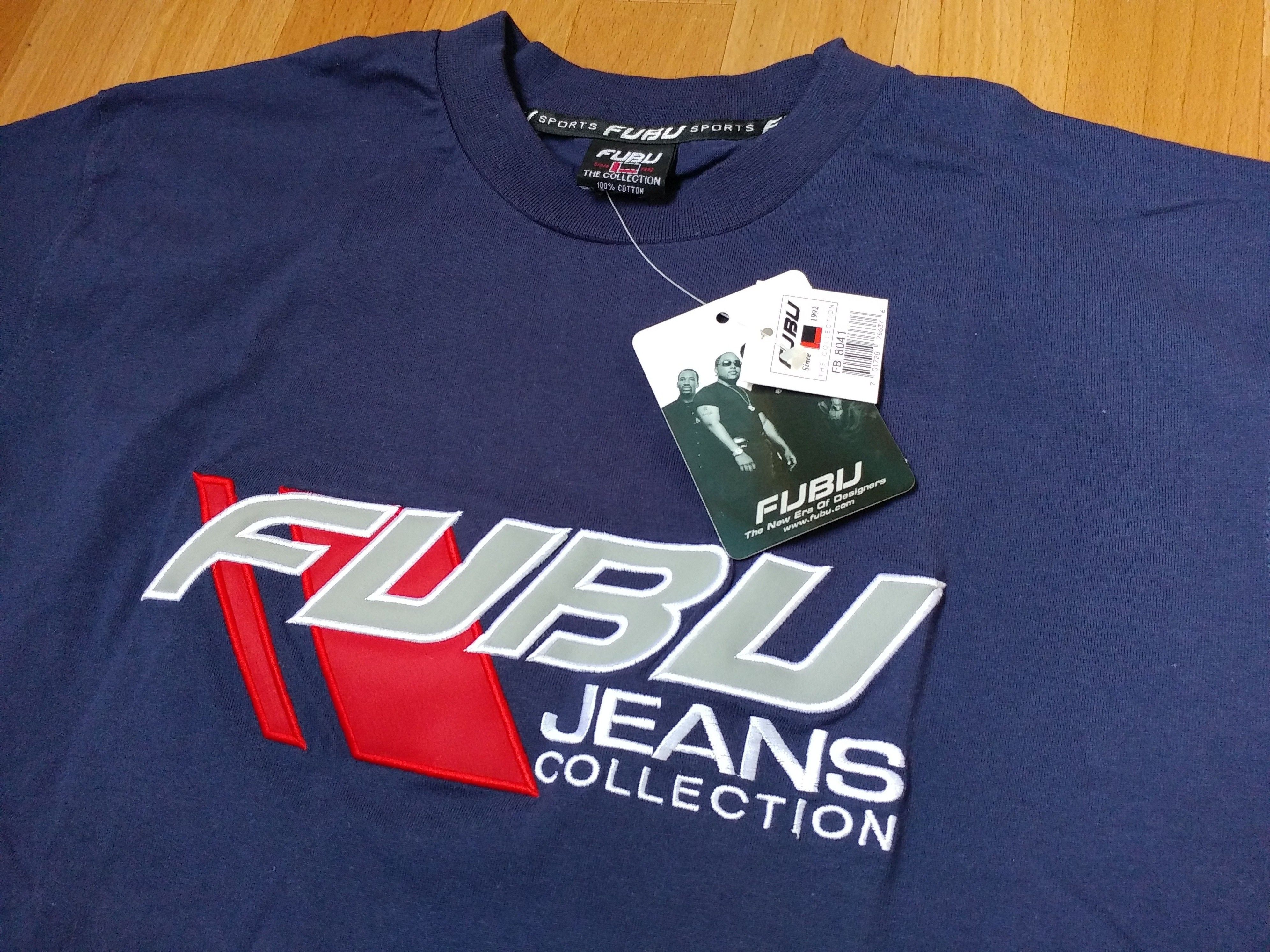 Fubu FUBU jersey, blue, vintage hip hop t-shirt, 90s hip hop M Size US M / EU 48-50 / 2 - 5 Thumbnail