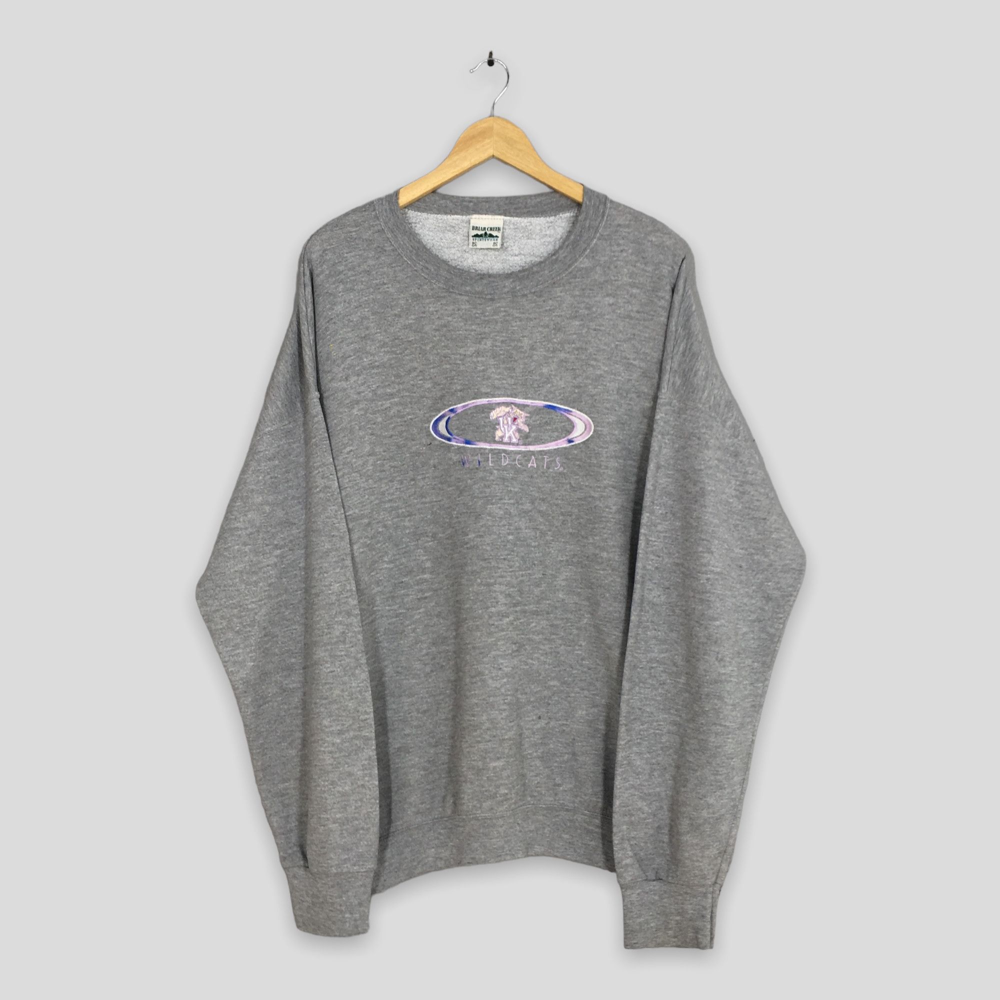 NCAA × Vintage Vintage 90s University Of Kentucky Ncaa Sweatshirt XXLarge Size US XXL / EU 58 / 5 - 1 Thumbnail