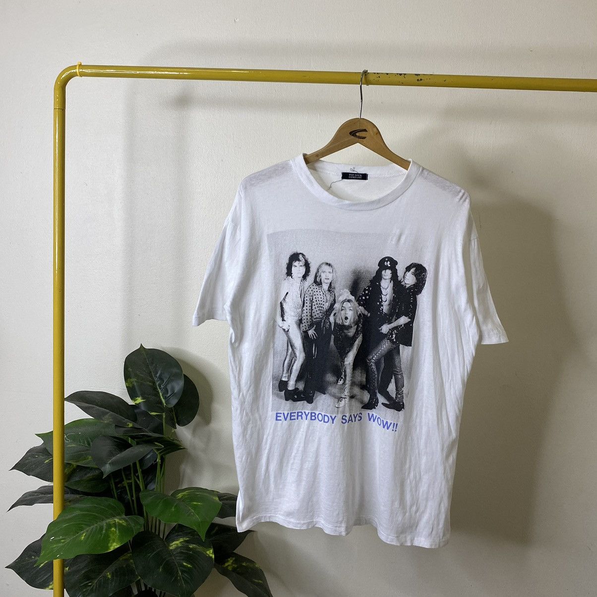Band Tees Vintage 1990s Motley Crue x Pop Rock Company Band T Shirt Size US L / EU 52-54 / 3 - 1 Thumbnail