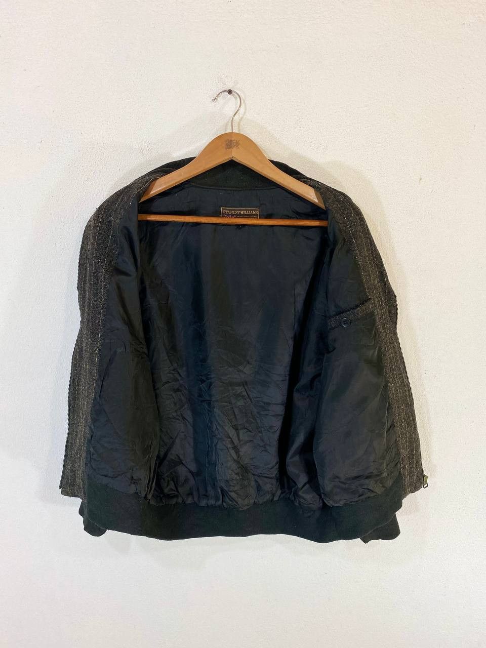 Japanese Brand stanley williams wool bomber jacket nice design Size US S / EU 44-46 / 1 - 6 Thumbnail