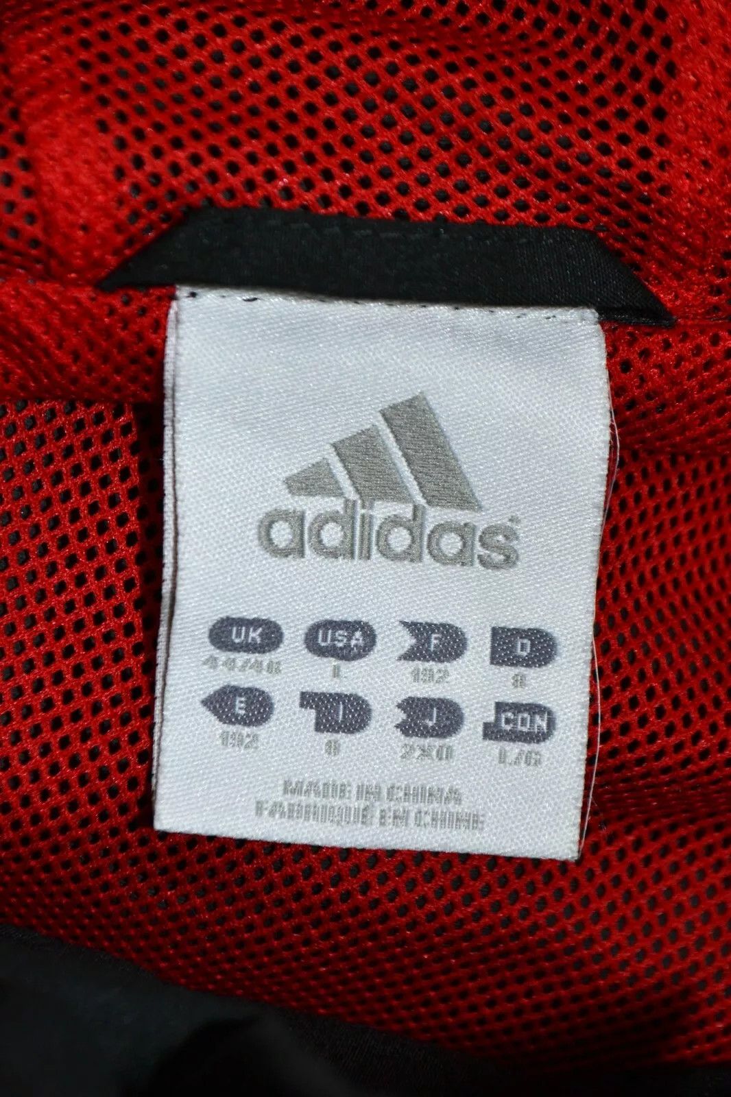 Adidas LIVERPOOL 2008/2009 FOOTBALL JACKET CHAMPIONS LEAGUE Size US L / EU 52-54 / 3 - 4 Thumbnail