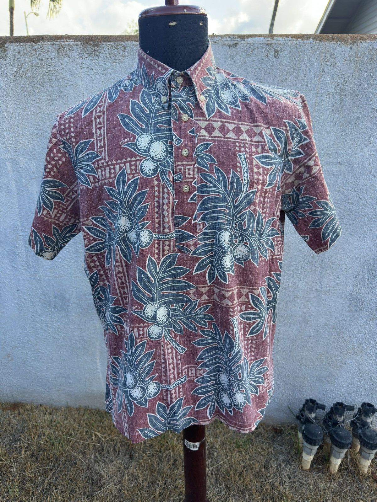 Reyn Spooner PreOwned Reyn Spooner Hawaiian Print Multicolored Men's M Size US M / EU 48-50 / 2 - 1 Thumbnail