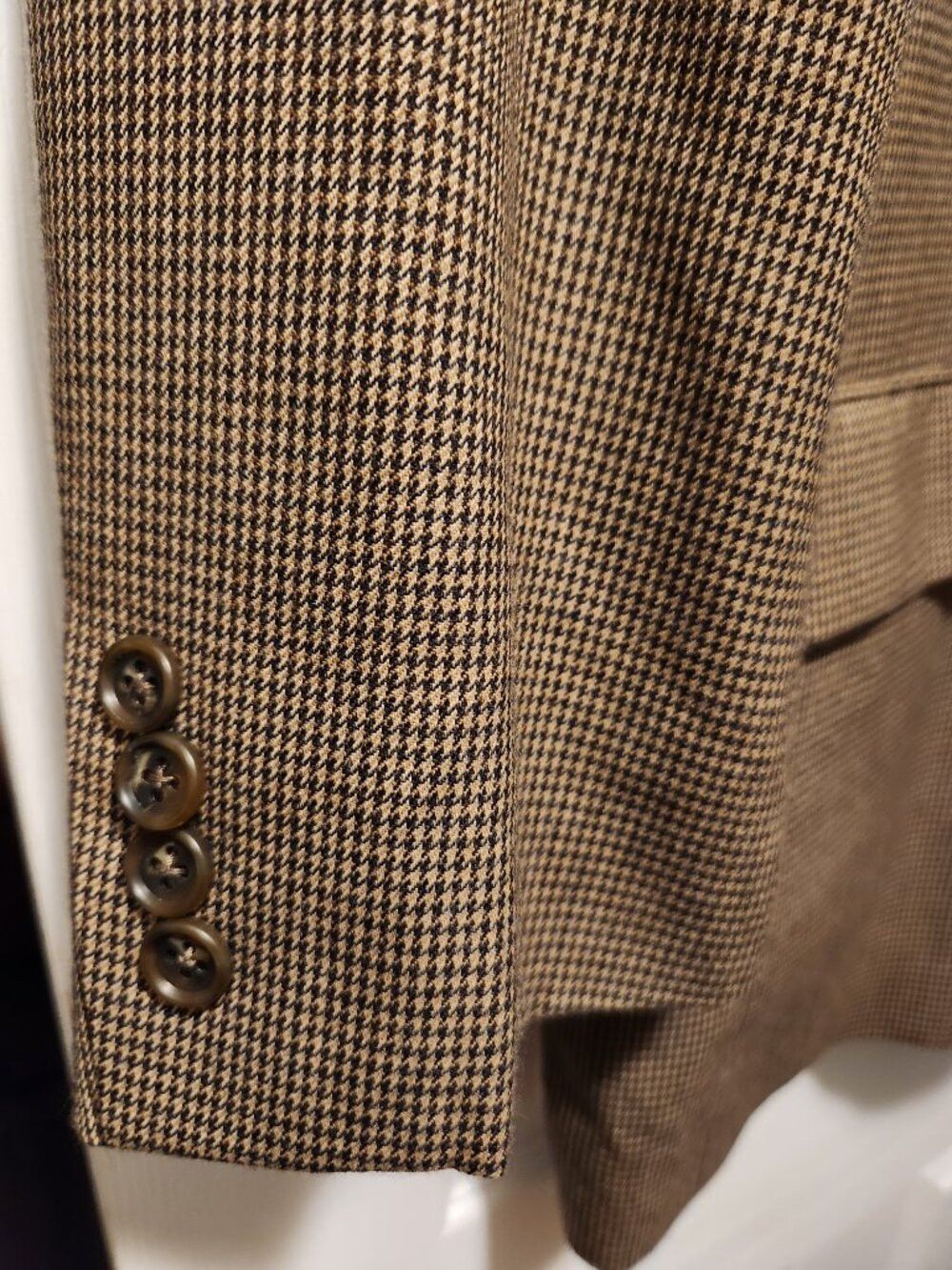 Jos. A. Bank Jos.a.bank men's brown 100%wool sport coat blazer jacket 54R Size 54R - 3 Thumbnail