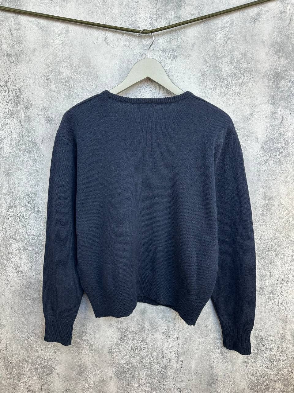 Other House of Bruar Pure Lambswool Crew Neck Sweater Navy Jumper Size US L / EU 52-54 / 3 - 2 Thumbnail