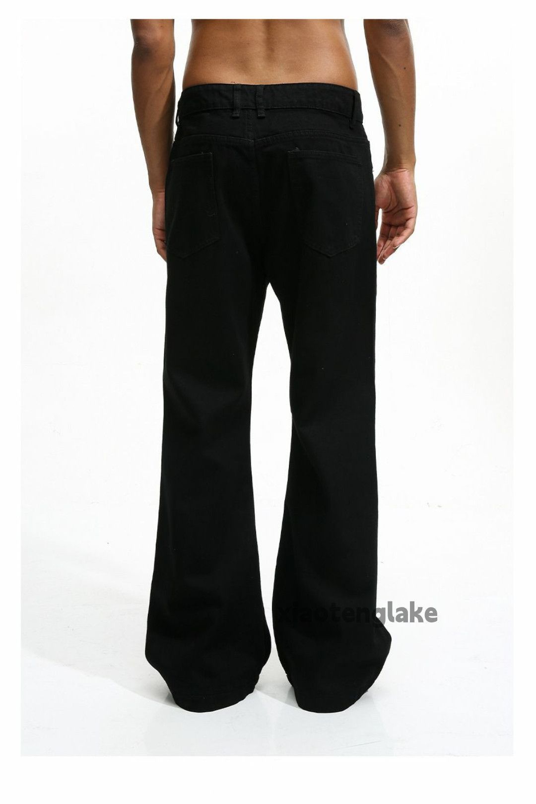 Jean zx vintage wide Leg flared hiphop yuppie bootcut jeans Size US 32 / EU 48 - 6 Thumbnail
