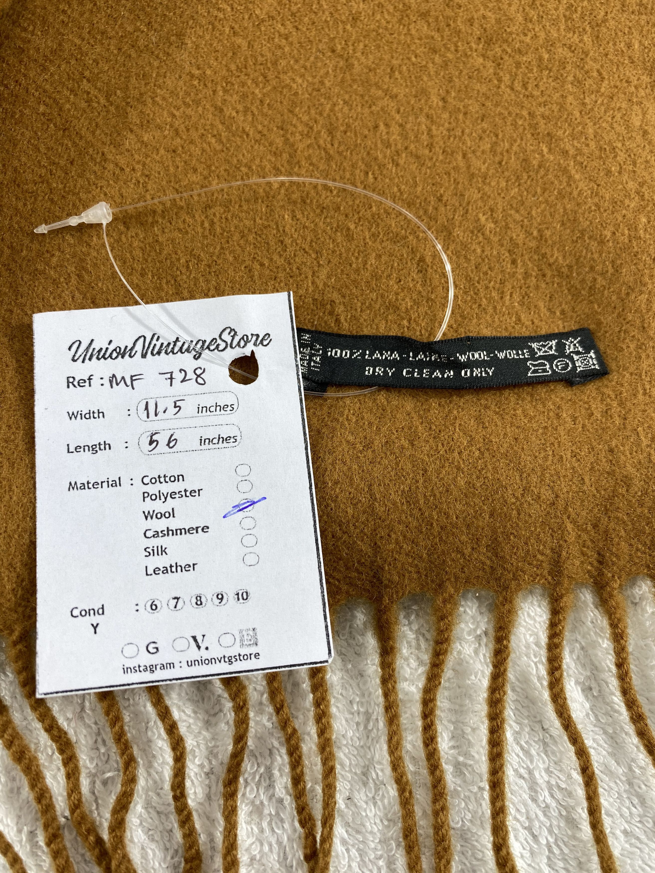 Emporio Armani Vintage Emporio Armani Scarf/Muffler/Neckwear MF728 Size ONE SIZE - 5 Thumbnail