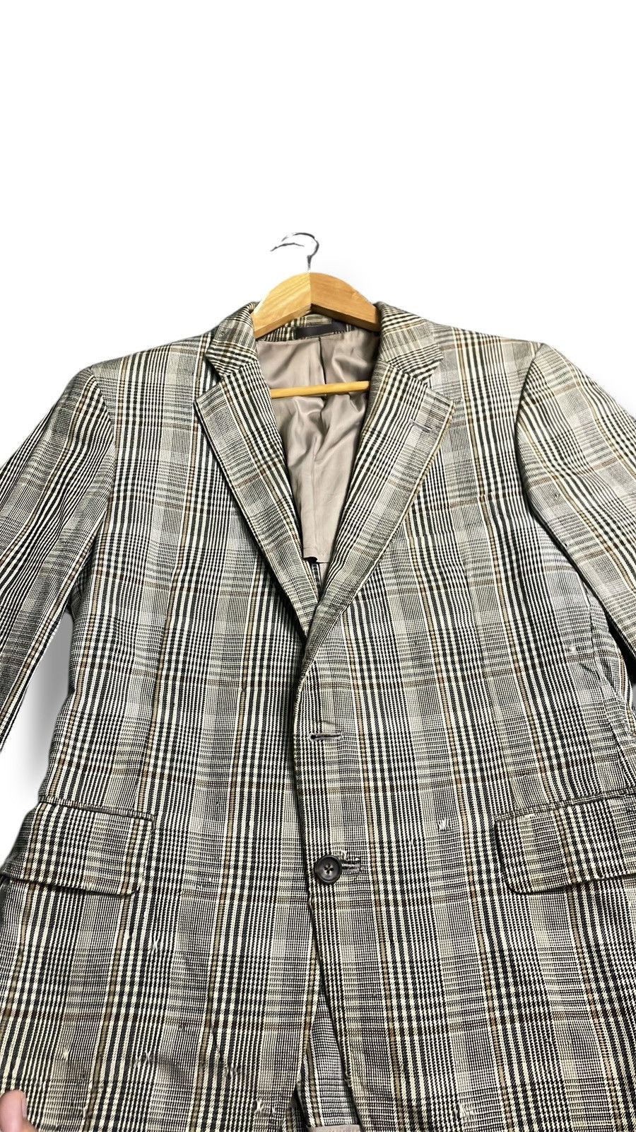Burberry × Vintage Burberrys Men’s Two Button Blazer (25) Size US S / EU 44-46 / 1 - 3 Thumbnail