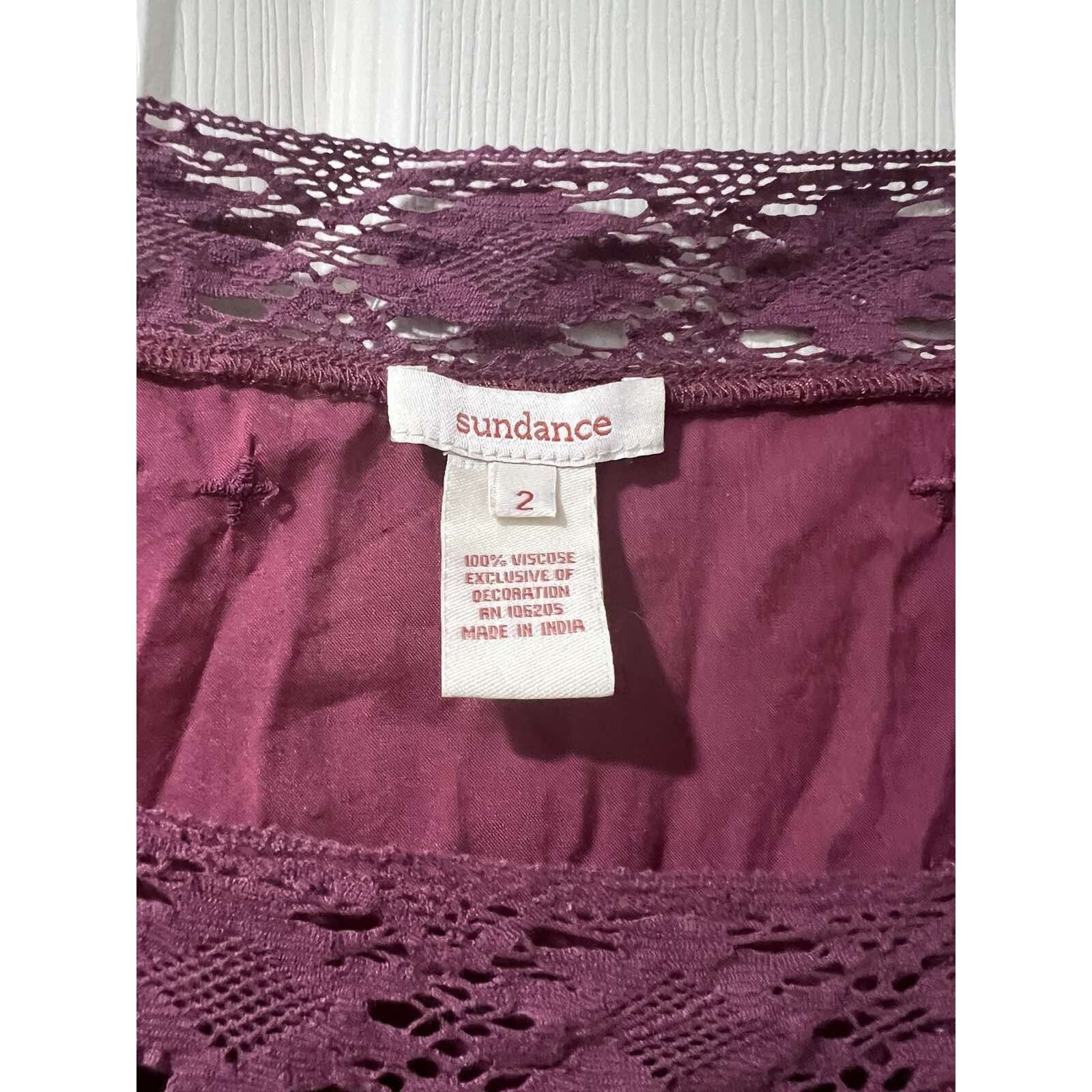 Sundry Sundance Women Stonewashed Embroidered Midi size 2 A000501 Size XS / US 0-2 / IT 36-38 - 5 Thumbnail