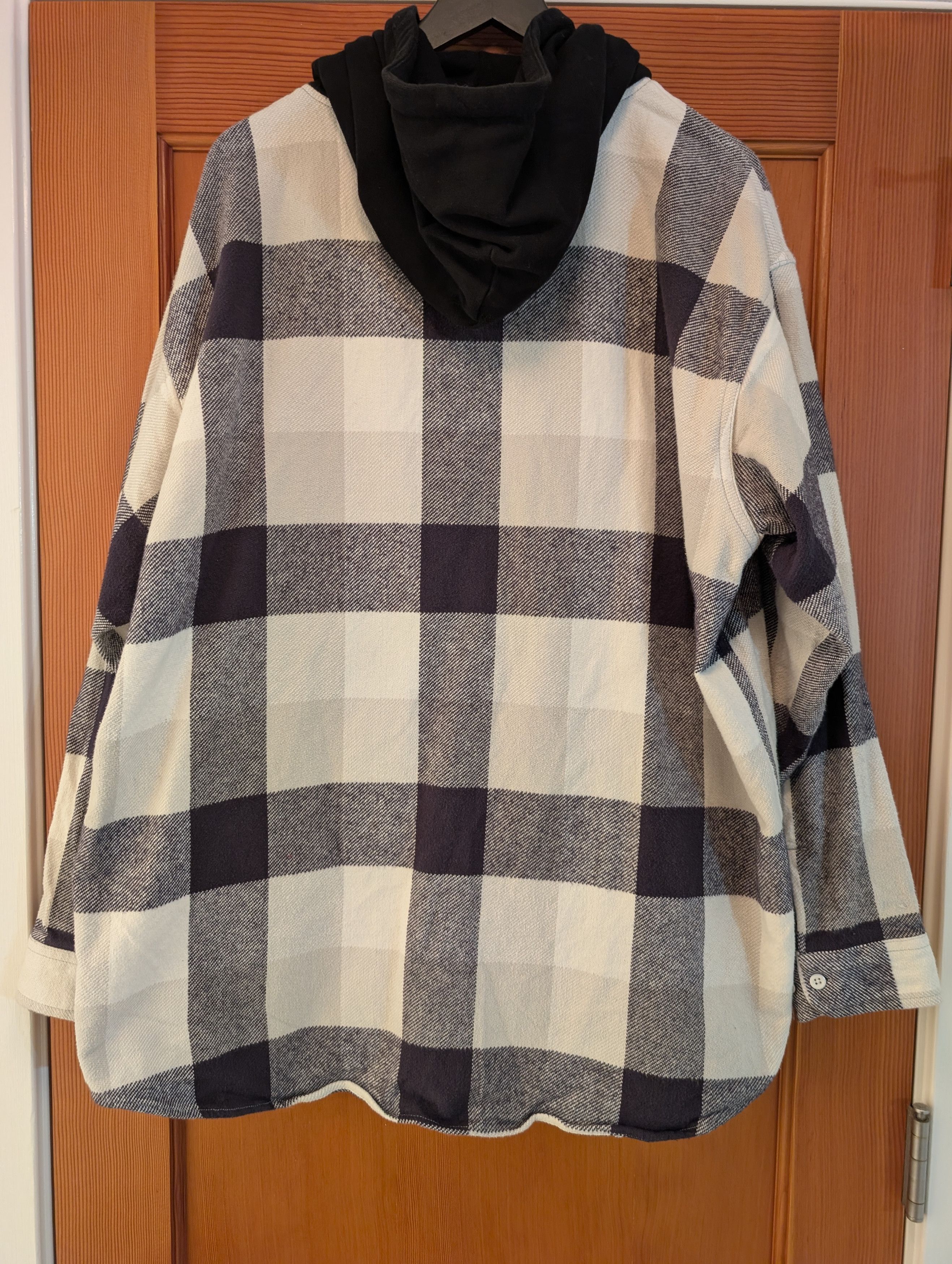 Beams Japan Hooded Cotton Check Nel Flannel Size US L / EU 52-54 / 3 - 2 Thumbnail
