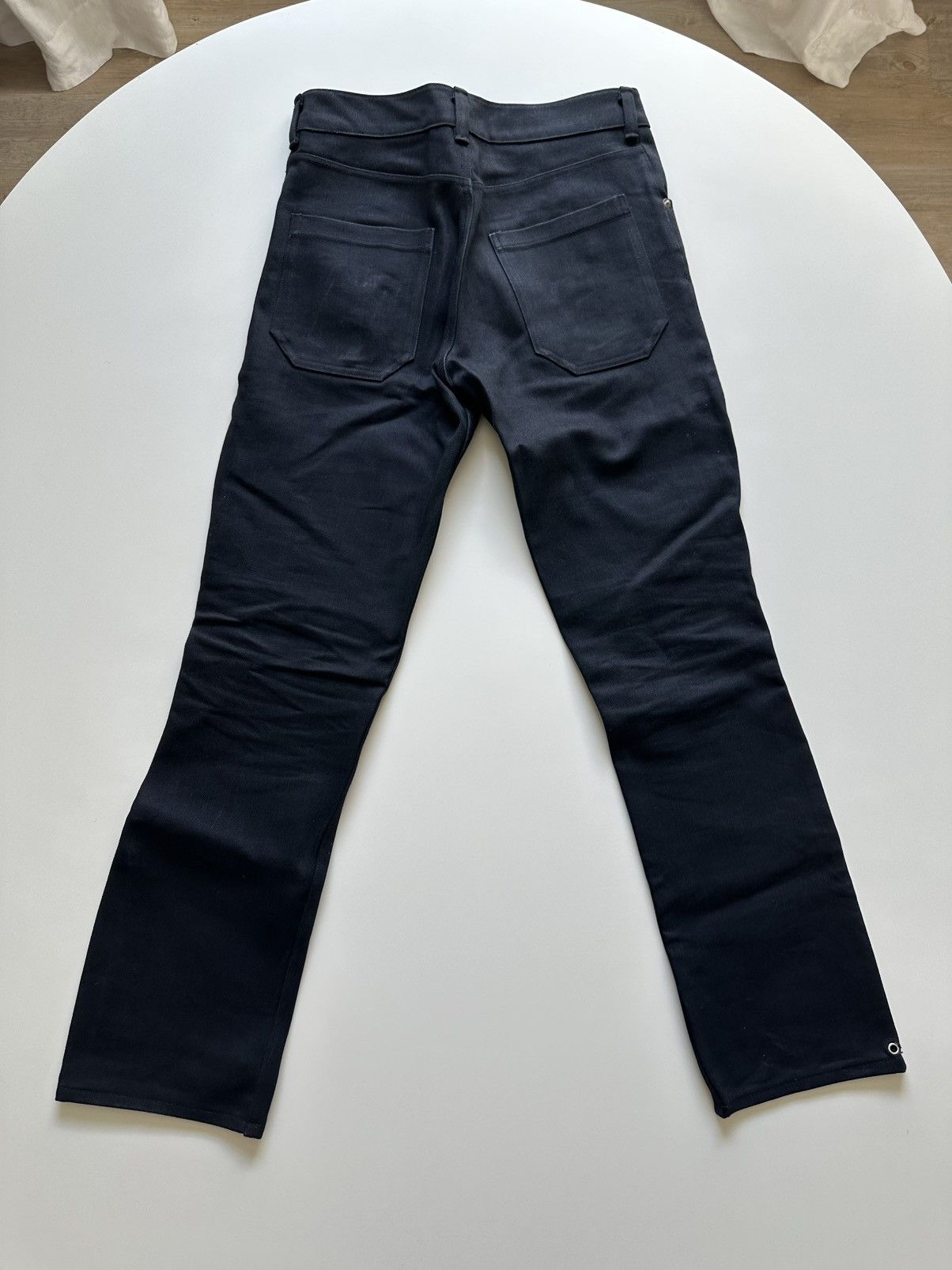 Other Custom Dior Style Black Denim Size US 29 - 8 Thumbnail