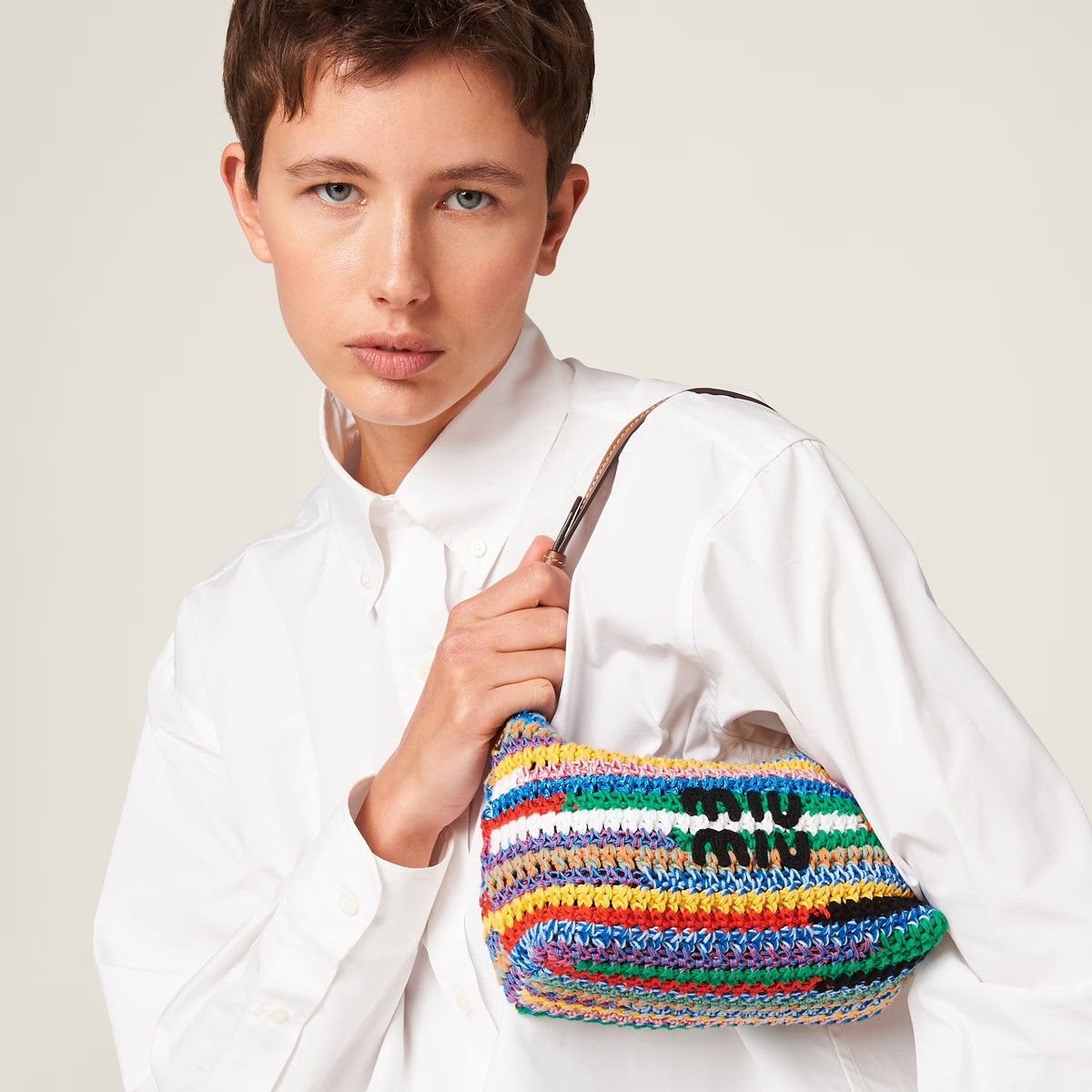 Miu Miu Miu Miu Crochet pouch bag Size ONE SIZE - 2 Thumbnail