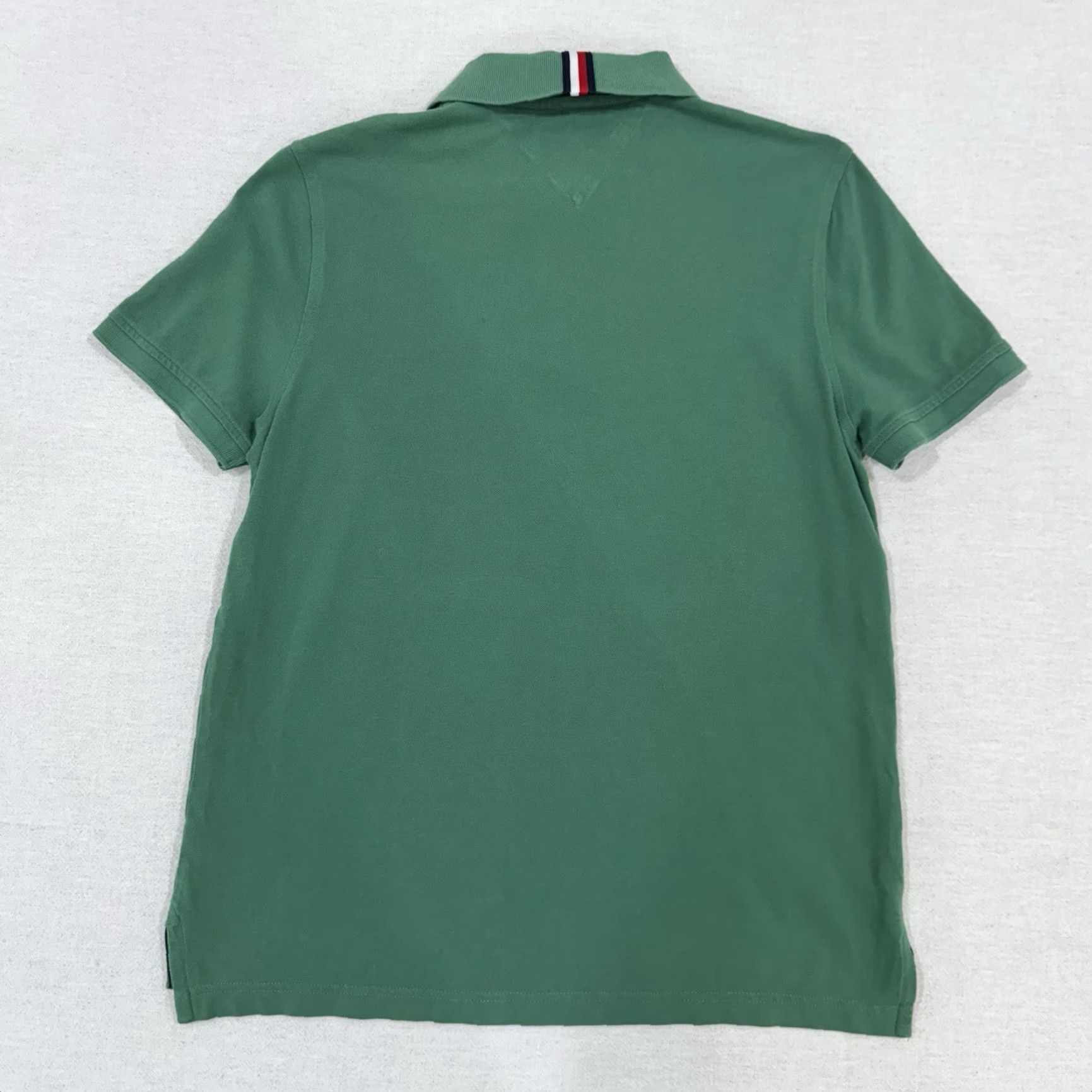 Tommy Hilfiger Tommy Hilfiger Polo Shirt Men’s Small Short Sleeve Green Rugby Preppy Pique Shirt Size US S / EU 44-46 / 1 - 3 Thumbnail