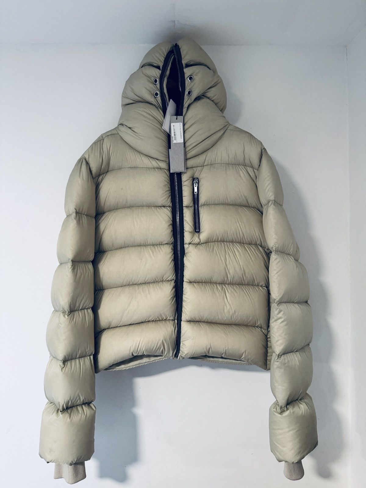 Rick Owens GIMP JACKET PEARL Size US XXL / EU 58 / 5 - 2 Thumbnail