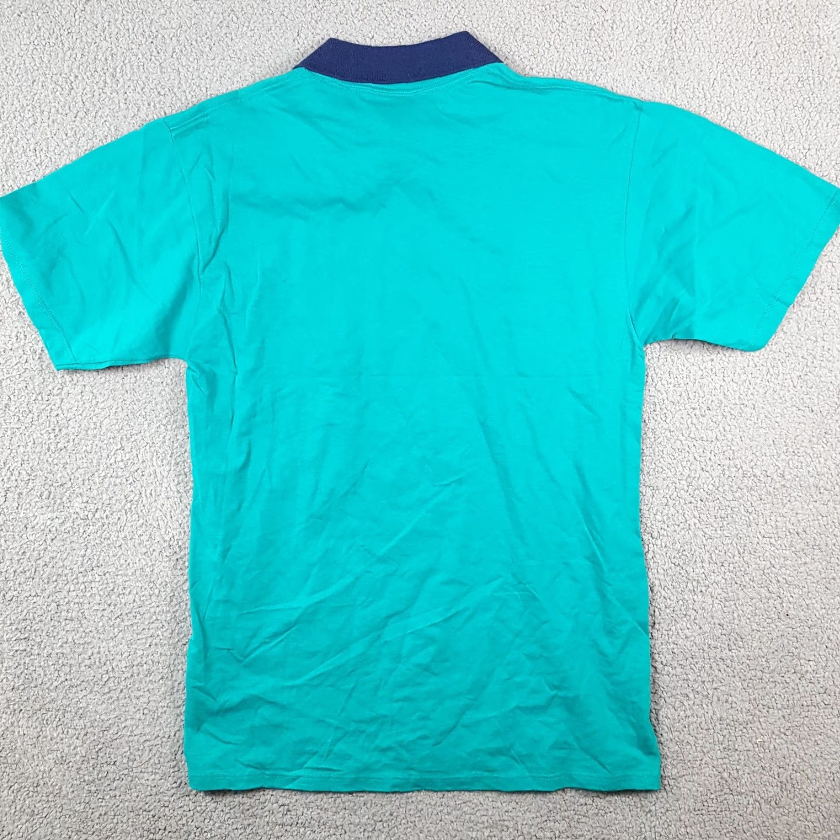 Vintage VINTAGE Blooming & Co T-Shirt Collared Short Sleeve Men's M Blue 80s 90s Preppy Golf Art Embroidered Logo Size US M / EU 48-50 / 2 - 3 Thumbnail