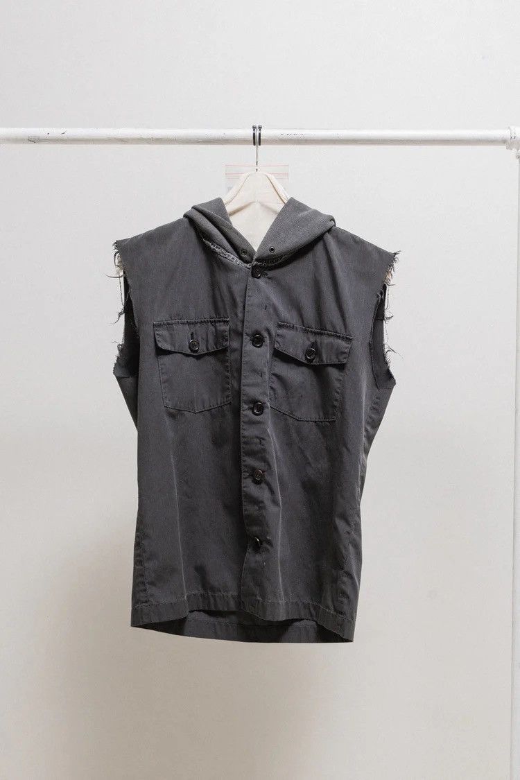 Undercover Undercover SS03 Scab Hooded Shirt Size US L / EU 52-54 / 3 - 2 Thumbnail
