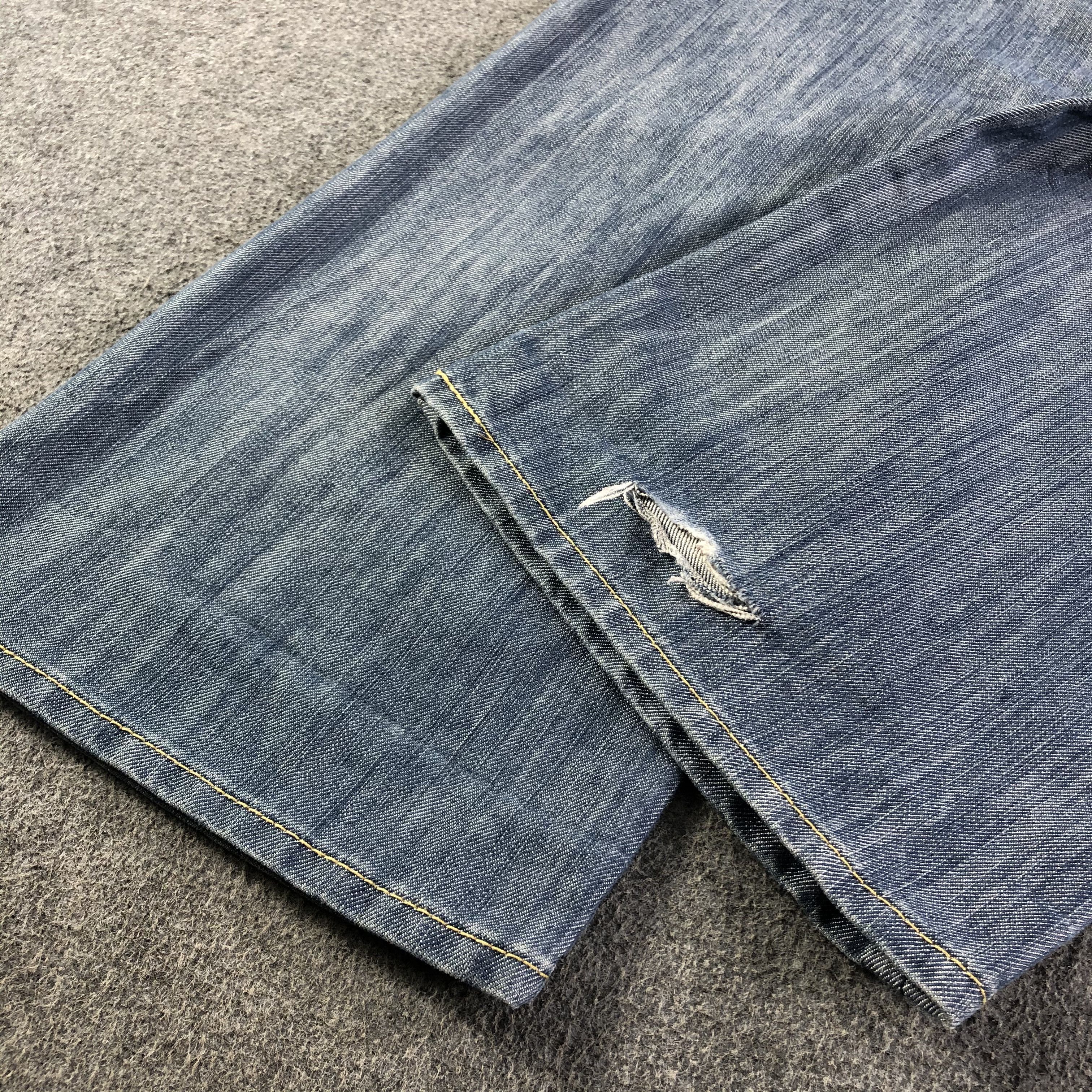 Levi's Vintage Blue Wash Levis 527 Jeans-J3509 Size US 36 / EU 52 - 6 Thumbnail