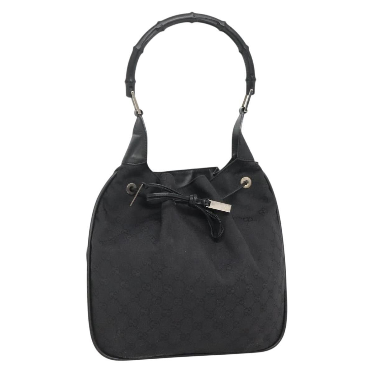 Gucci Gucci Miss Bamboo Bucket Bag GG Canvas Size ONE SIZE - 1 Thumbnail