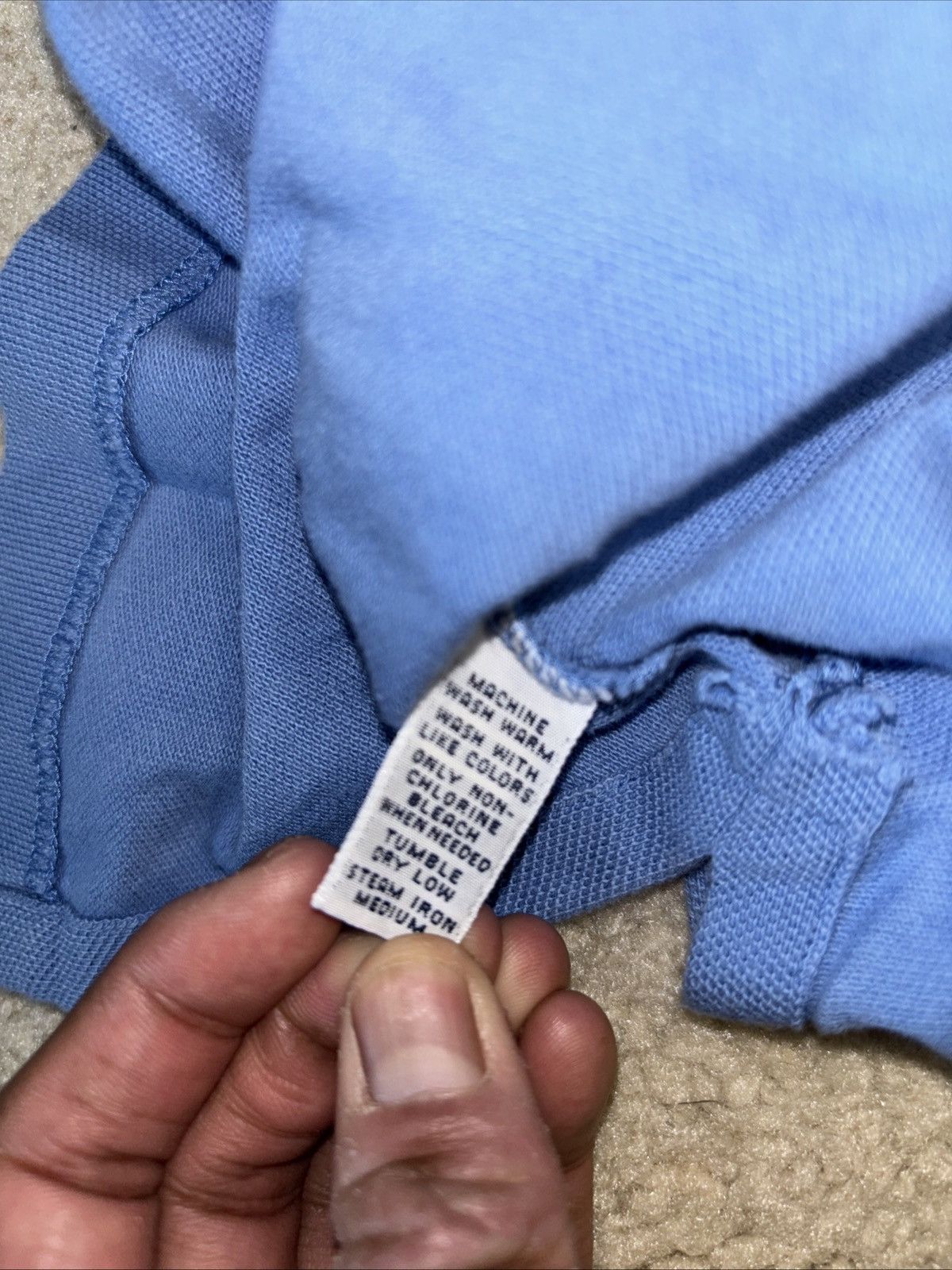 Polo Ralph Lauren Polo Ralph Lauren Shirt Mens XXL Blue Short Sleeve Size US XXL / EU 58 / 5 - 5 Thumbnail