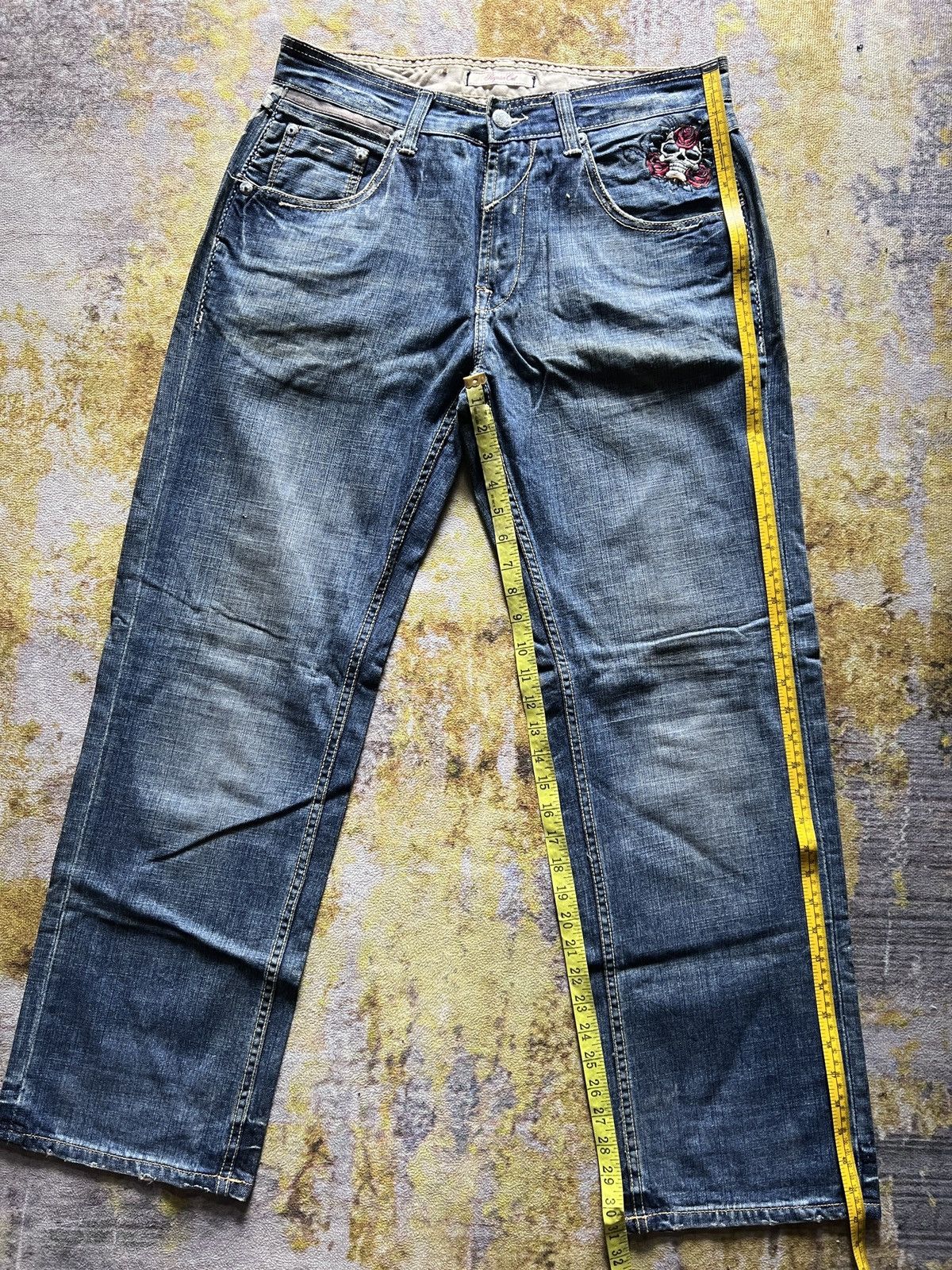 Marc Ecko Merc Ecko embroidery pants jeans Size US 34 / EU 50 - 8 Thumbnail