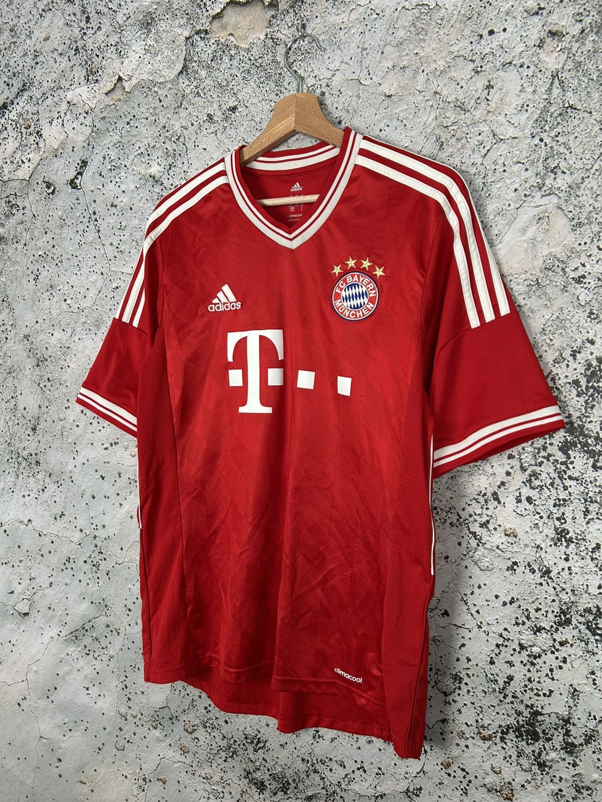 Adidas Bayern Munchen 2014 Adidas Soccer Jersey Football Vintage Size US M / EU 48-50 / 2 - 2 Thumbnail