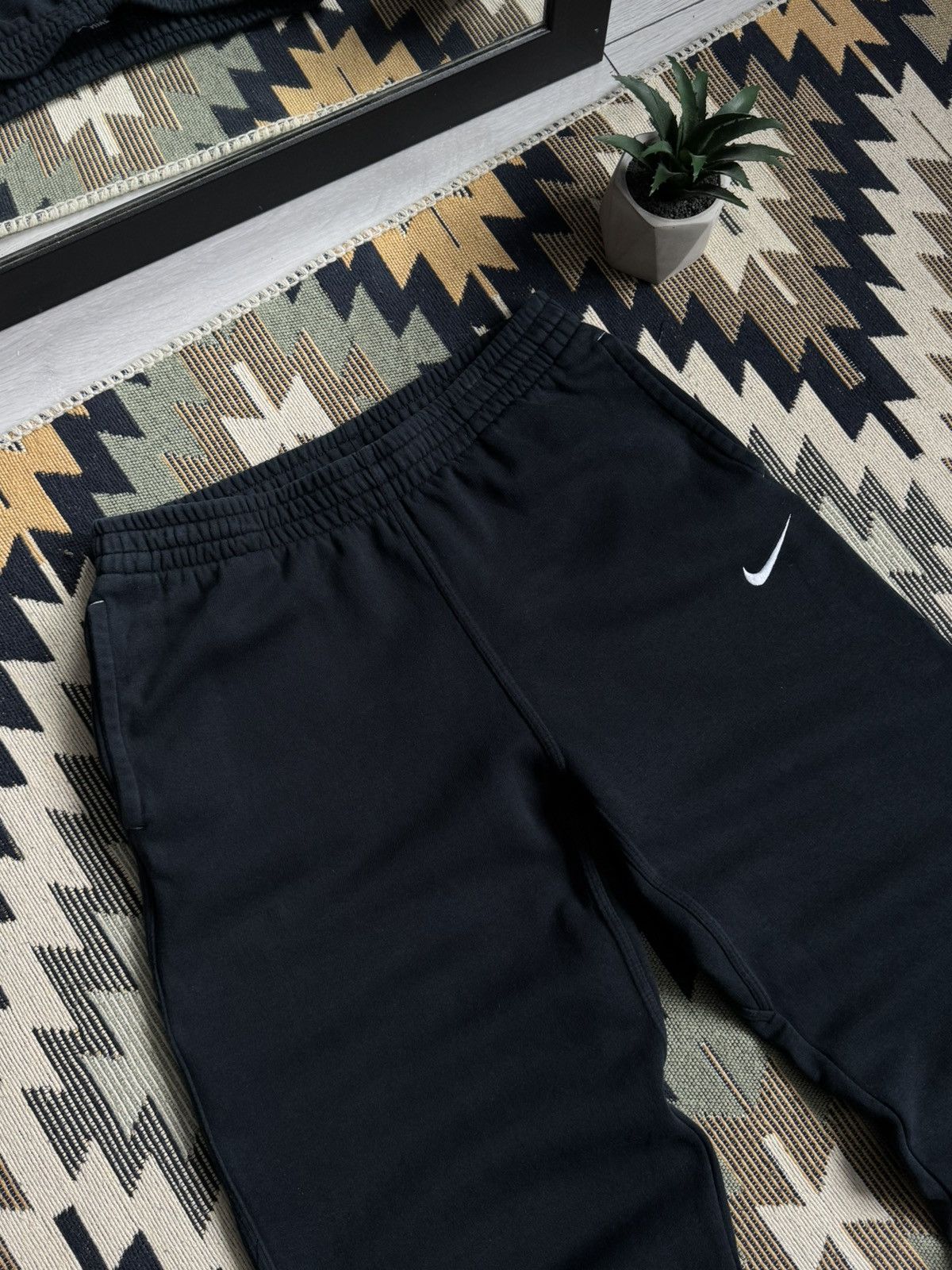 Nike Vintage Nike Baggy Y2K Sweatpants Size US 30 / EU 46 - 4 Thumbnail