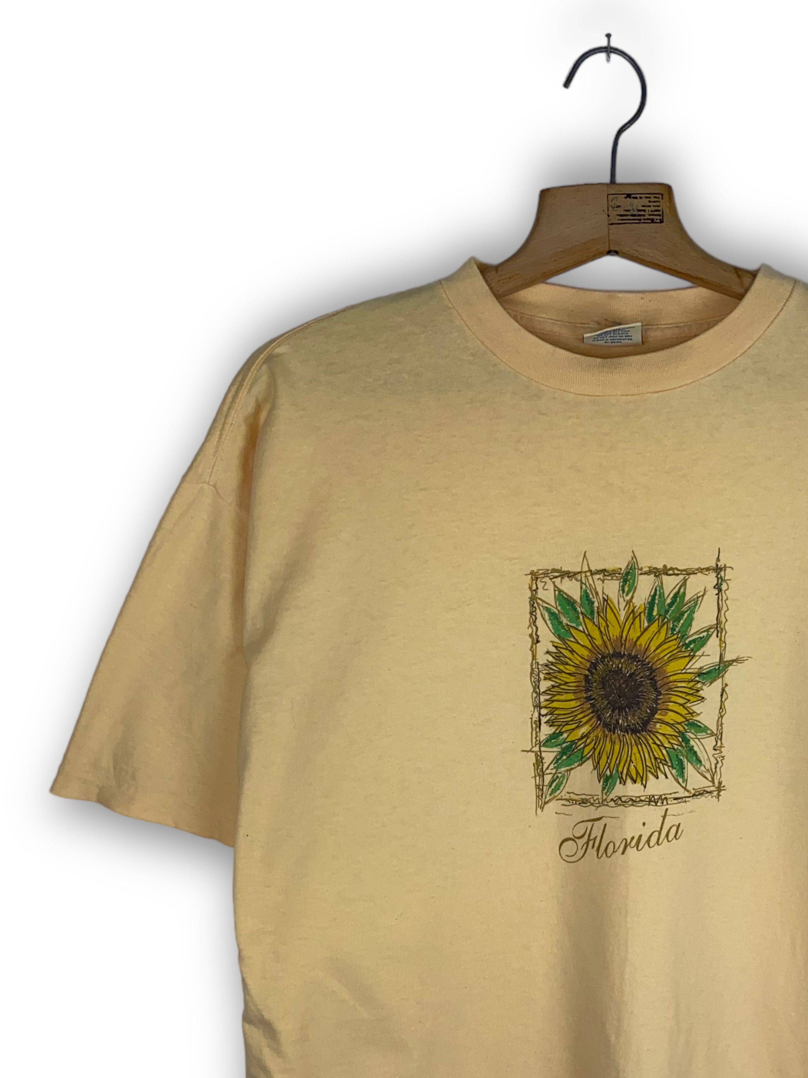Vintage 90s Vintage Florida Graphic Single Stitch T-Shirt M450 Size US XL / EU 56 / 4 - 3 Thumbnail