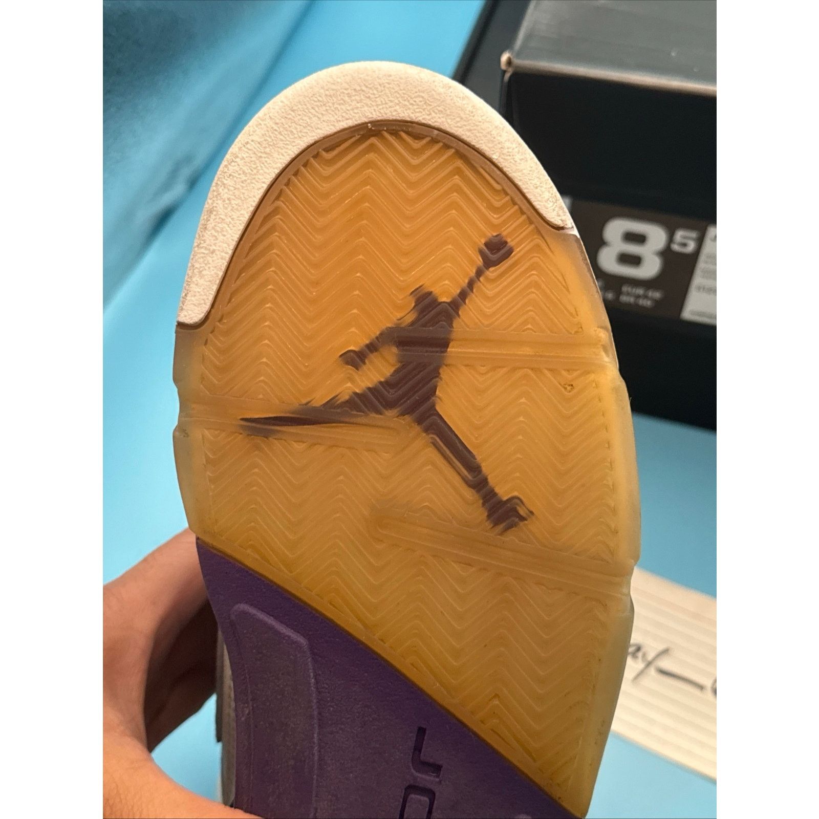 Jordan Brand Jordan Son of Mars 2011 Club Purple m8.5 w10 Size US 8.5 / EU 41-42 - 13 Thumbnail
