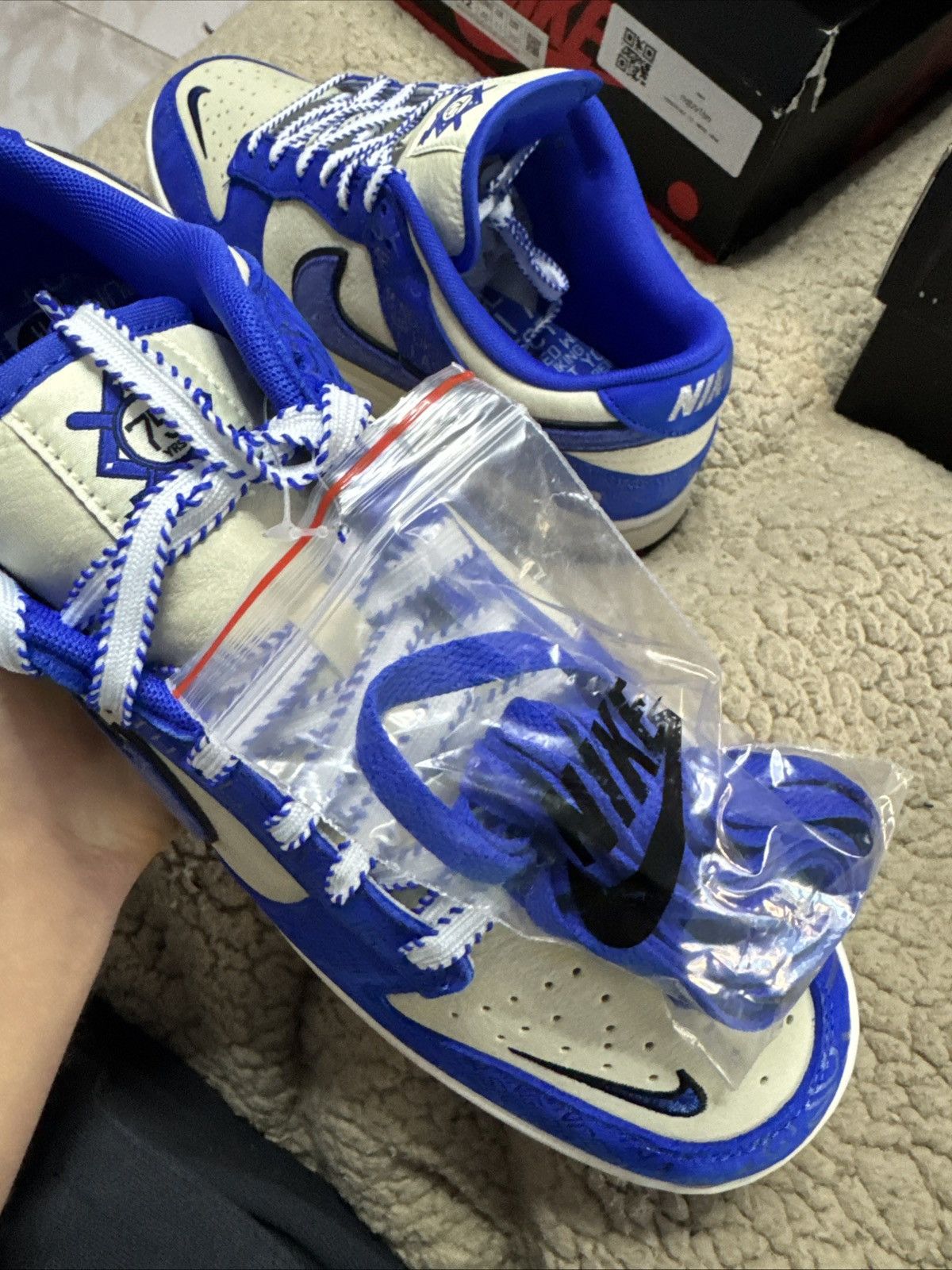 Nike Nike Dunk Low Jackie Robinson DS Size 11 OG All Size US 11 / EU 44 - 9 Thumbnail
