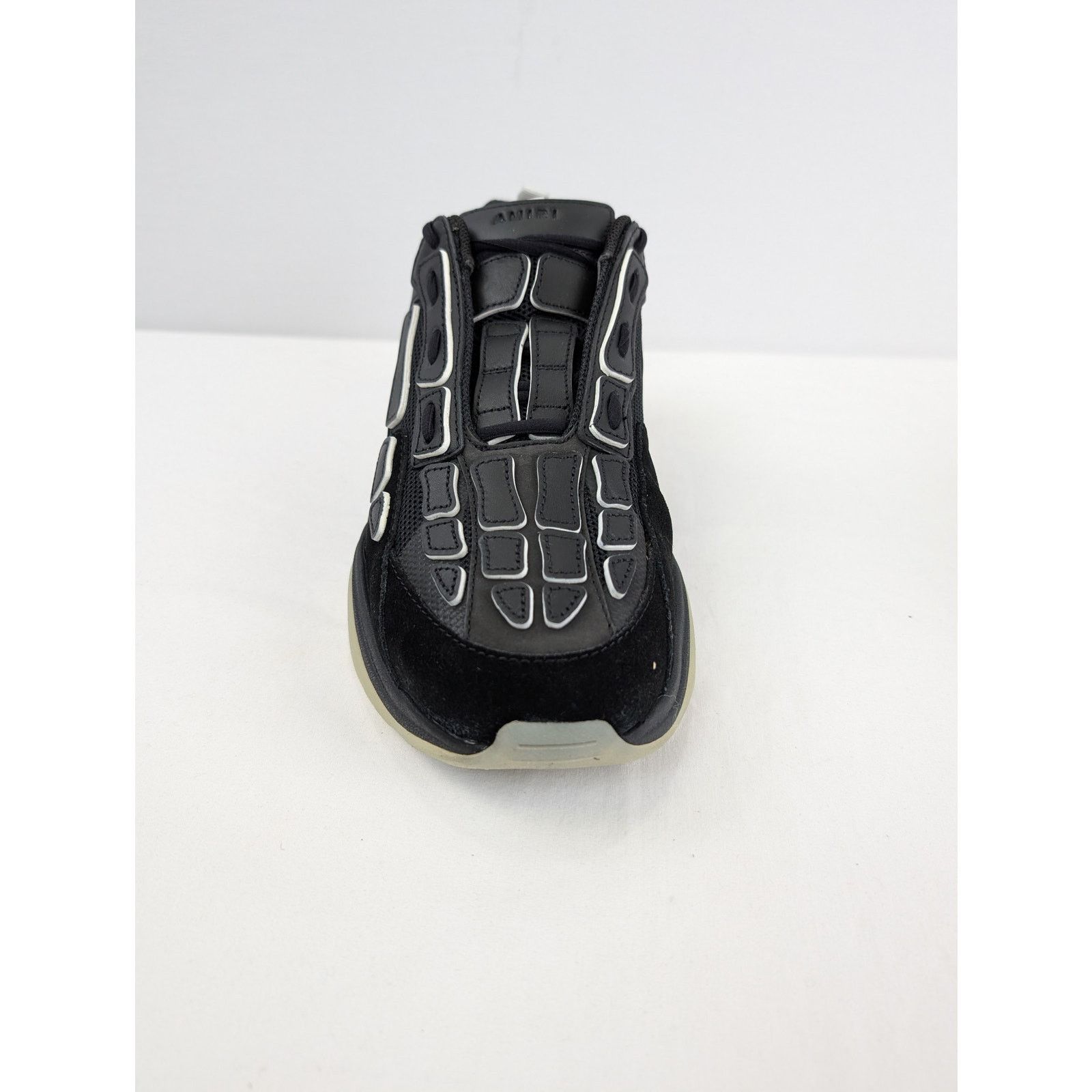 Amiri o1rshd1 Bone Runner Sneakers in Black Size US 13 / EU 46 - 12 Thumbnail