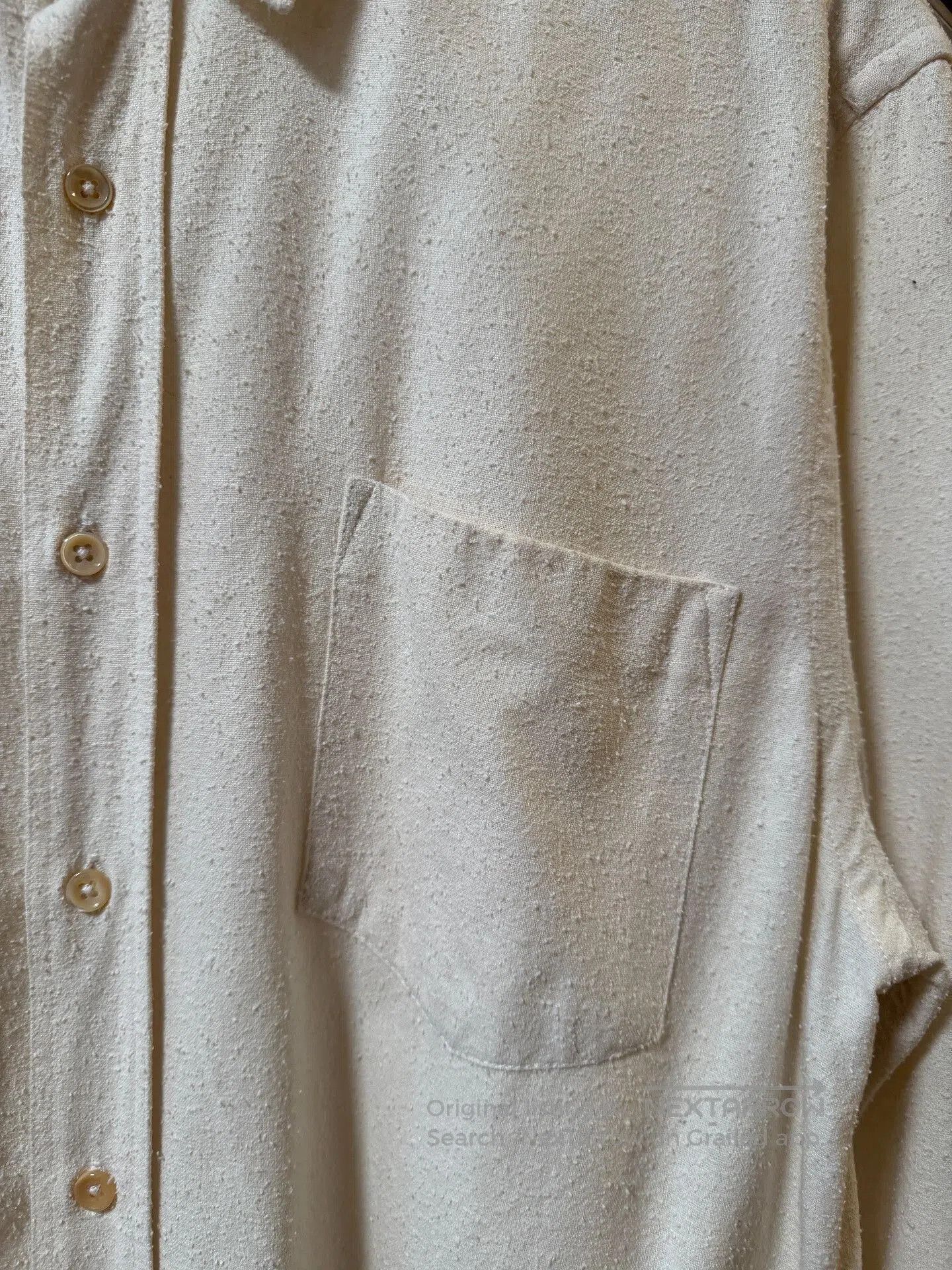 Vintage Legacy Terry Cloth White Shirt Size 50. Size US M / EU 48-50 / 2 - 4 Thumbnail