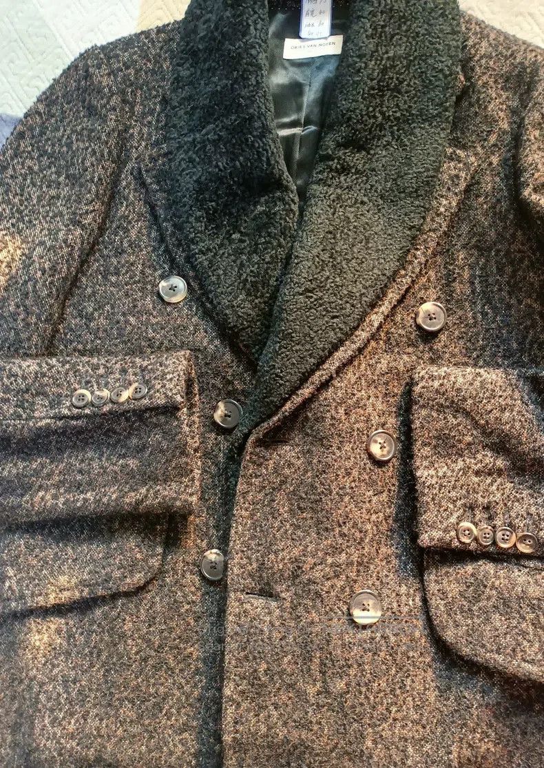 Dries Van Noten Dries Van Noten Men's Wool Overcoat Size US S / EU 44-46 / 1 - 4 Thumbnail
