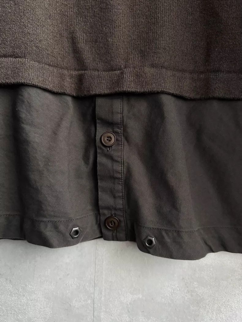 Helmut Lang HELMUT LANG Decomposition and patchwork sweater Size L / US 10 / IT 46 - 1 Thumbnail