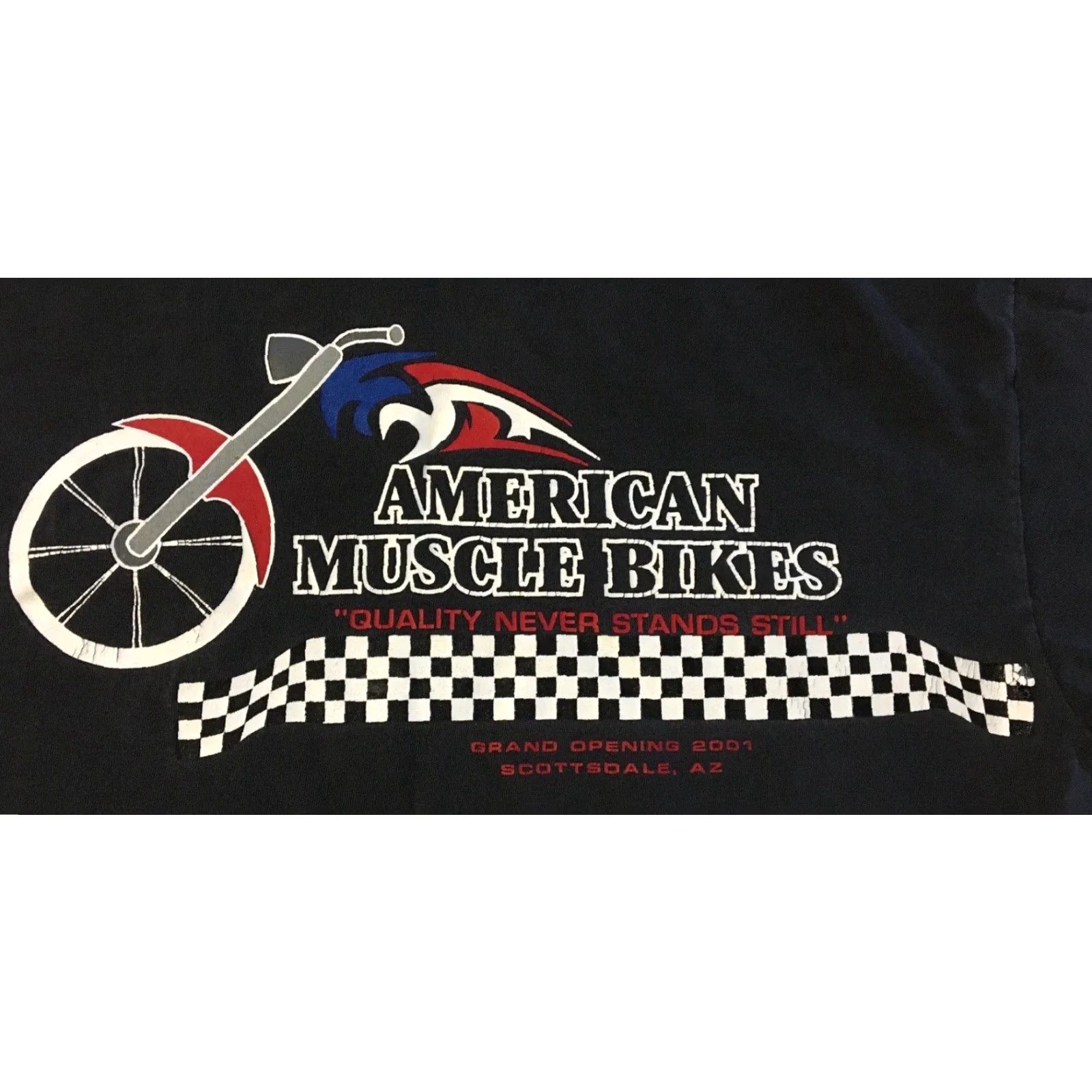 Vintage VINTAGE American Muscle Motorcycle Shop Faded Shirt M Biker Car Mechanic Grunge 90s Size US M / EU 48-50 / 2 - 3 Thumbnail